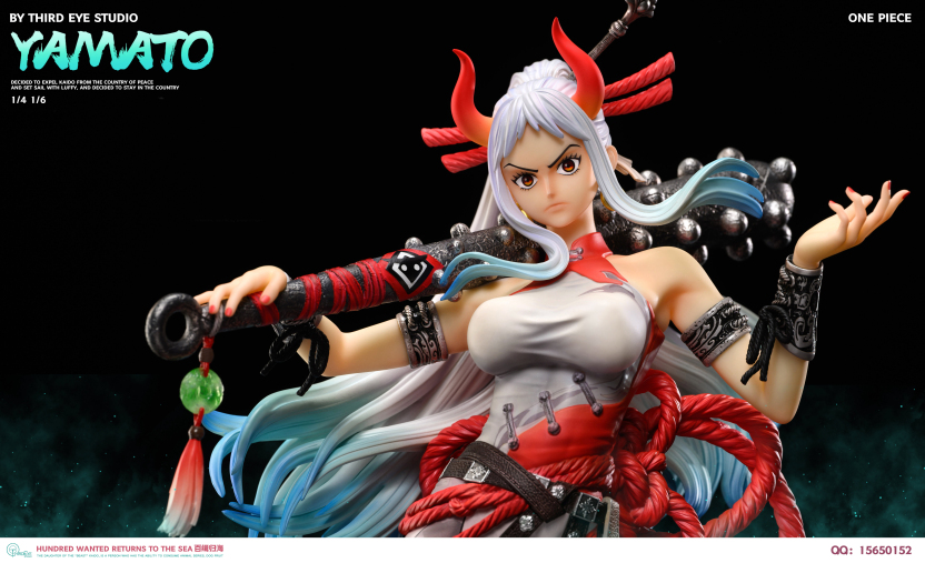 PRE-ORDER Third Eye Studio - One Piece Chinese style Yamato 1/6 & 1/4 Statue(GK)