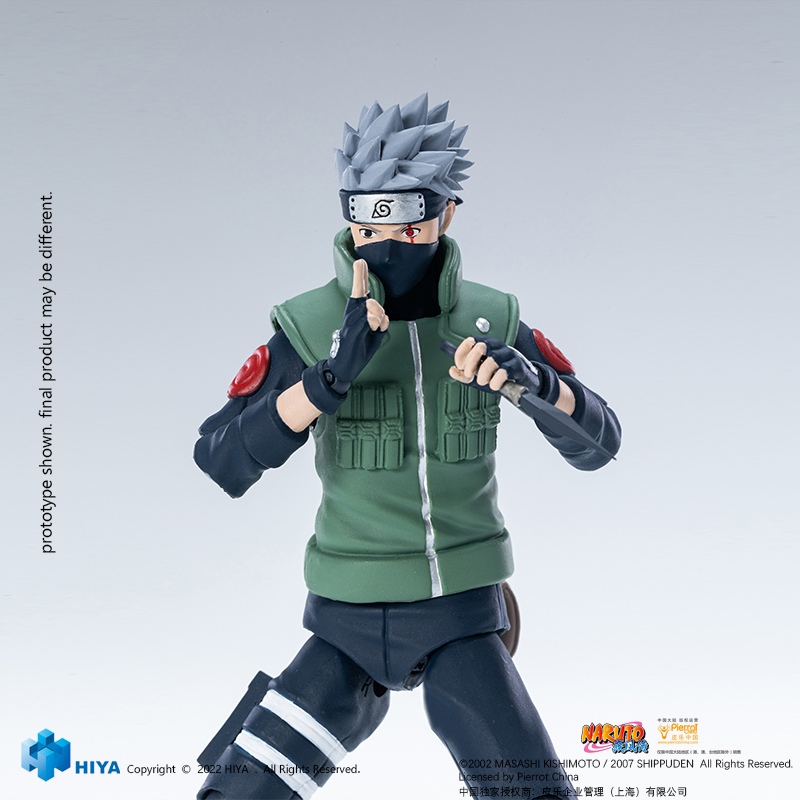 PRE-ORDER HIYA Studio - NARUTO - Hatake Kakashi EBN0041 1/12 Action Figure