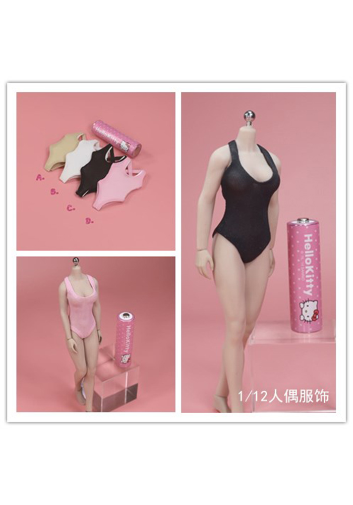 CF007 1/12 Sexy one piece swimsuit beach suit for 6inch female action figure