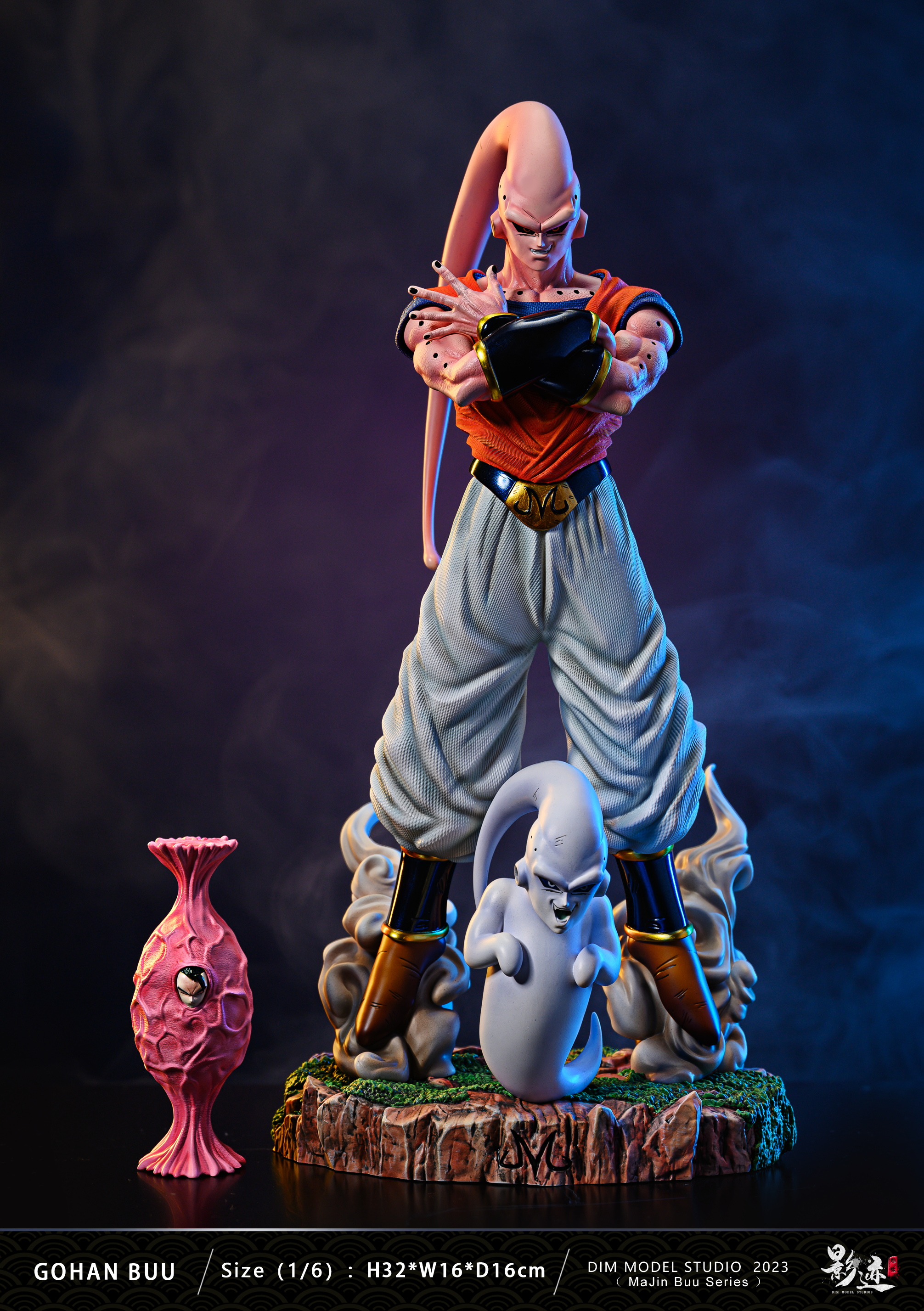 PRE-ORDER DIM MODEL STUDIO DRAGON BALL BUU SERIES GOHAN BUU 1/6 Statue(GK)