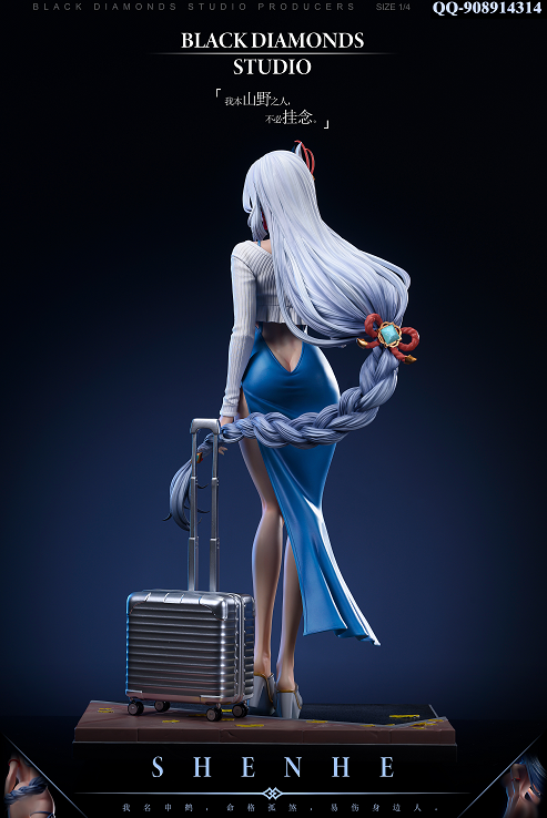 PRE-ORDER Black Diamonds Studio - Genshin Impact ShenHe 1/4 StatueGKAdult 18+