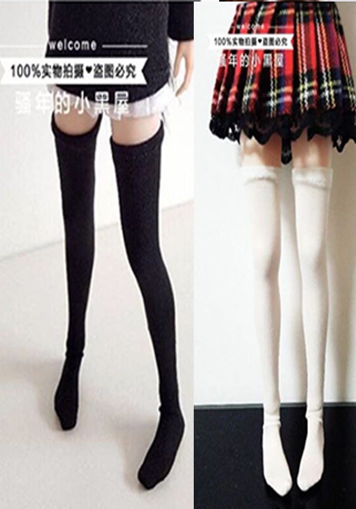 1/6 High stretch stockings Cute student socks for 12 inch action figure