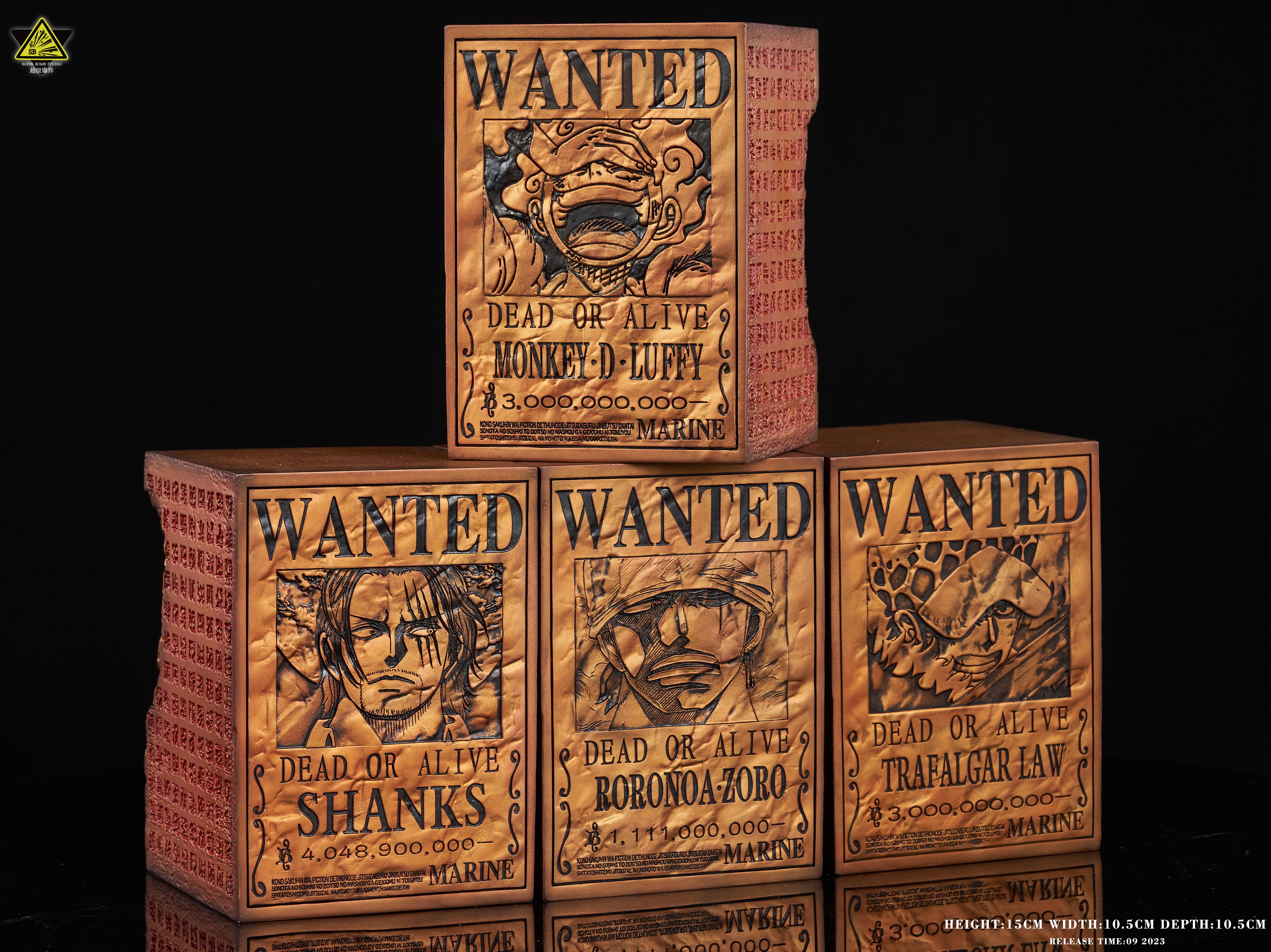 PRE-ORDER Super Bomb Studio - One Piece Bounty Order Platform Statue(GK) Scene