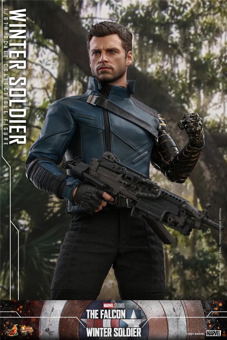 【IN STOCK】Hottoys TMS039 The Falcon and The Winter Soldier Winter Soldier 1/6 Scale Action Figure