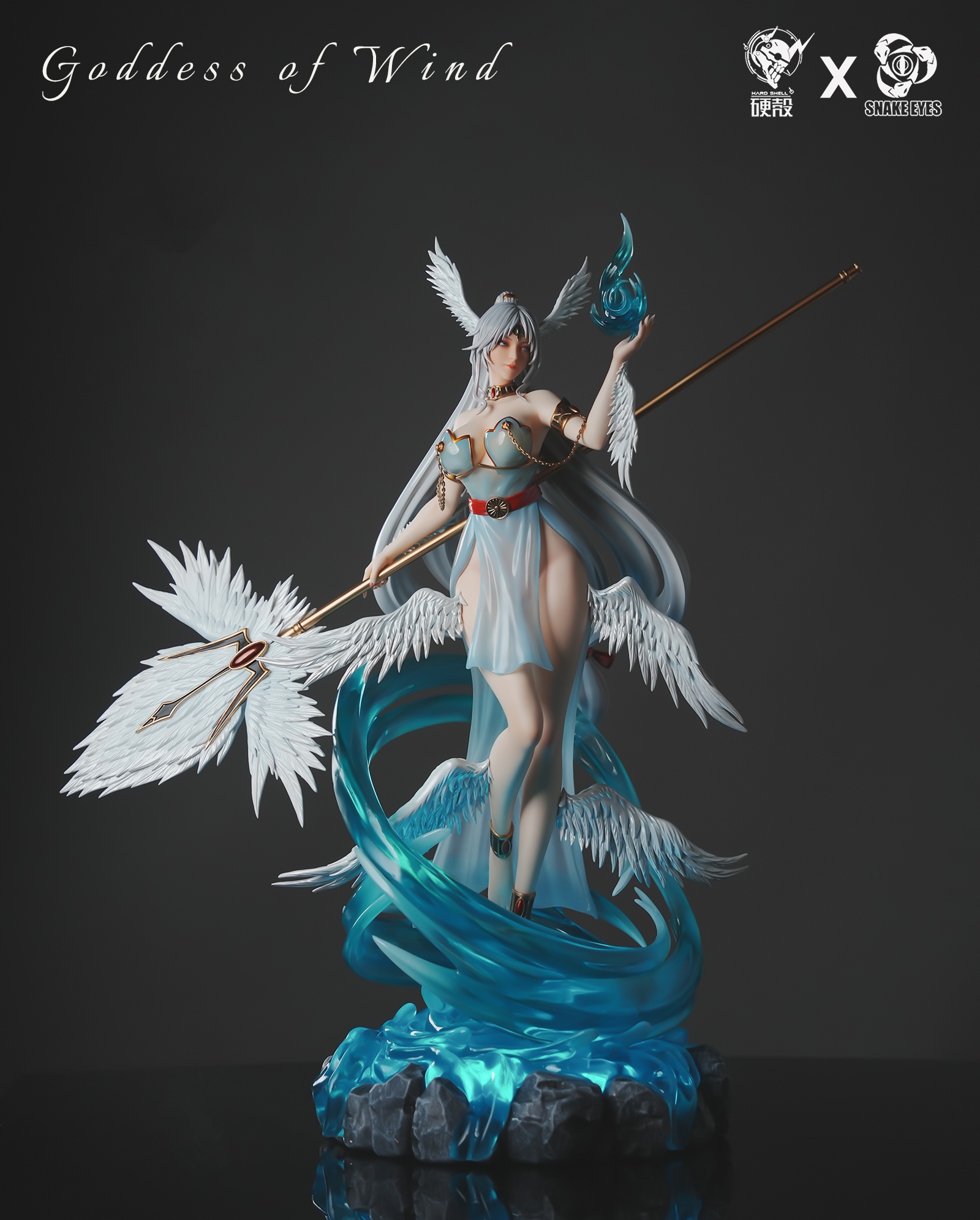 【Pre-order】1/4 Scale Goddess of Wind with LED - Original Design Resin Statue - Hard Shell Studios