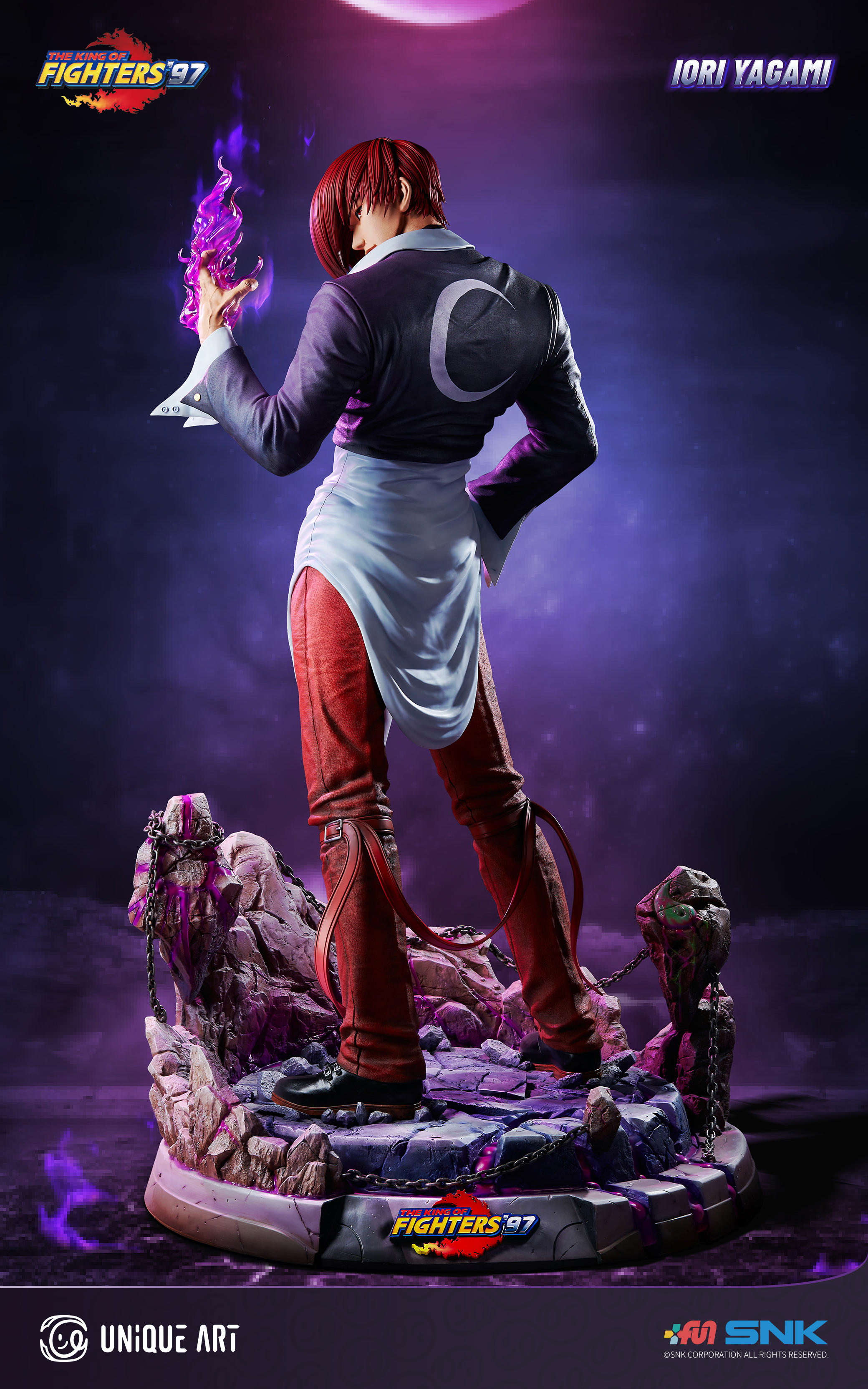 UNiQUE ART Studio - King of Fighters Iori (Licensed) 1/1 Statue(GK)