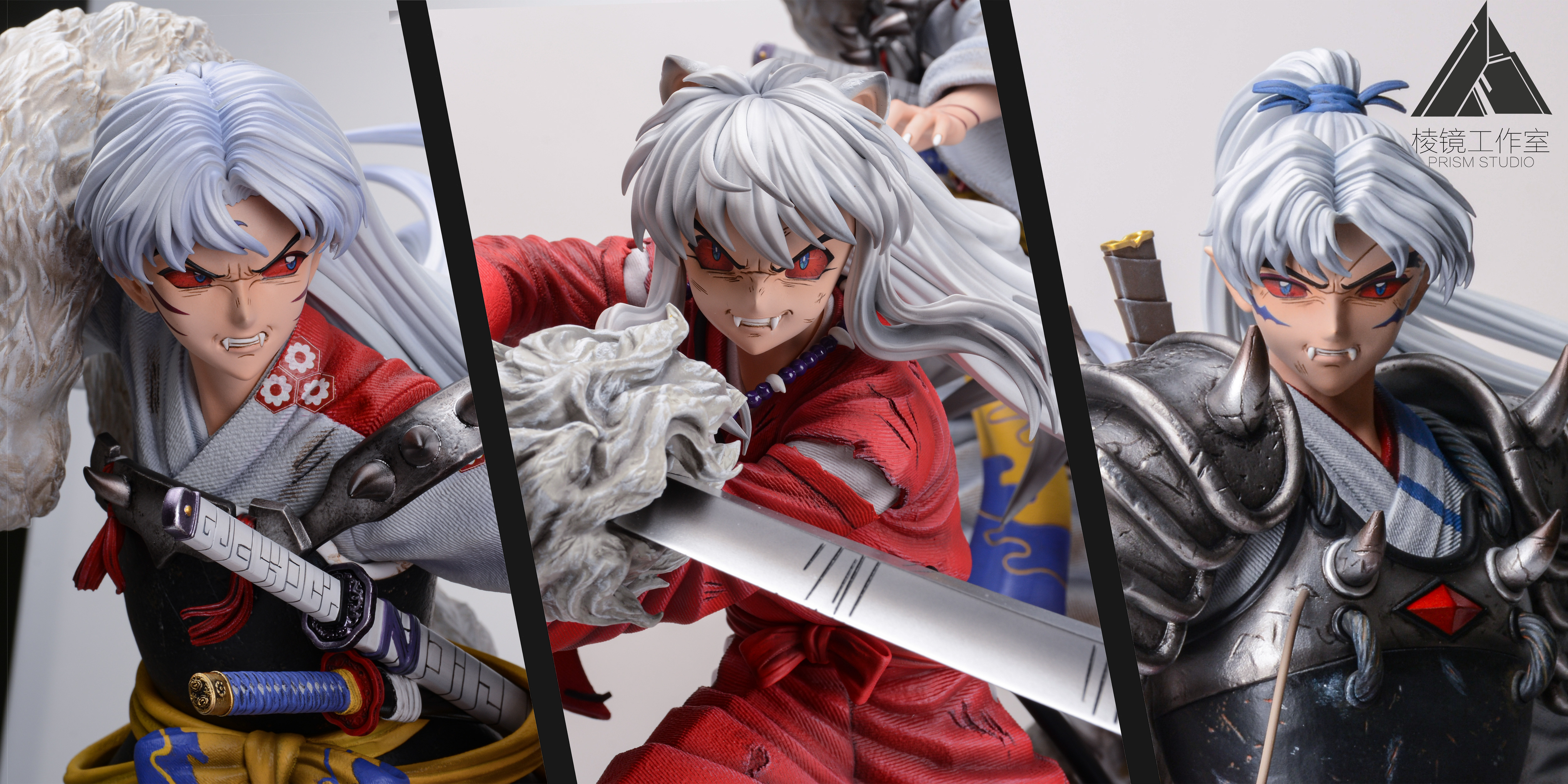 PRE-ORDER Prism Studio - Inuyasha - Sesshoumaru & Inuyasha & InuYasha 1/7 & 1/5 Statue(GK)