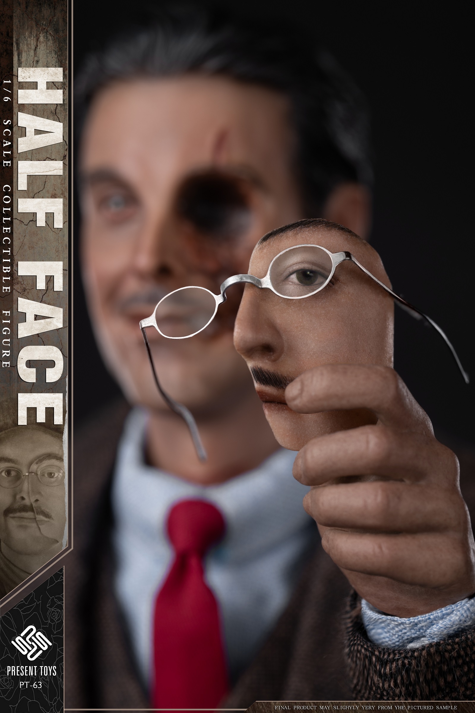 PRE-ORDER PRESENT TOYS is proud to release new – Half Face(PT-sp63) 1/6 Action Figure