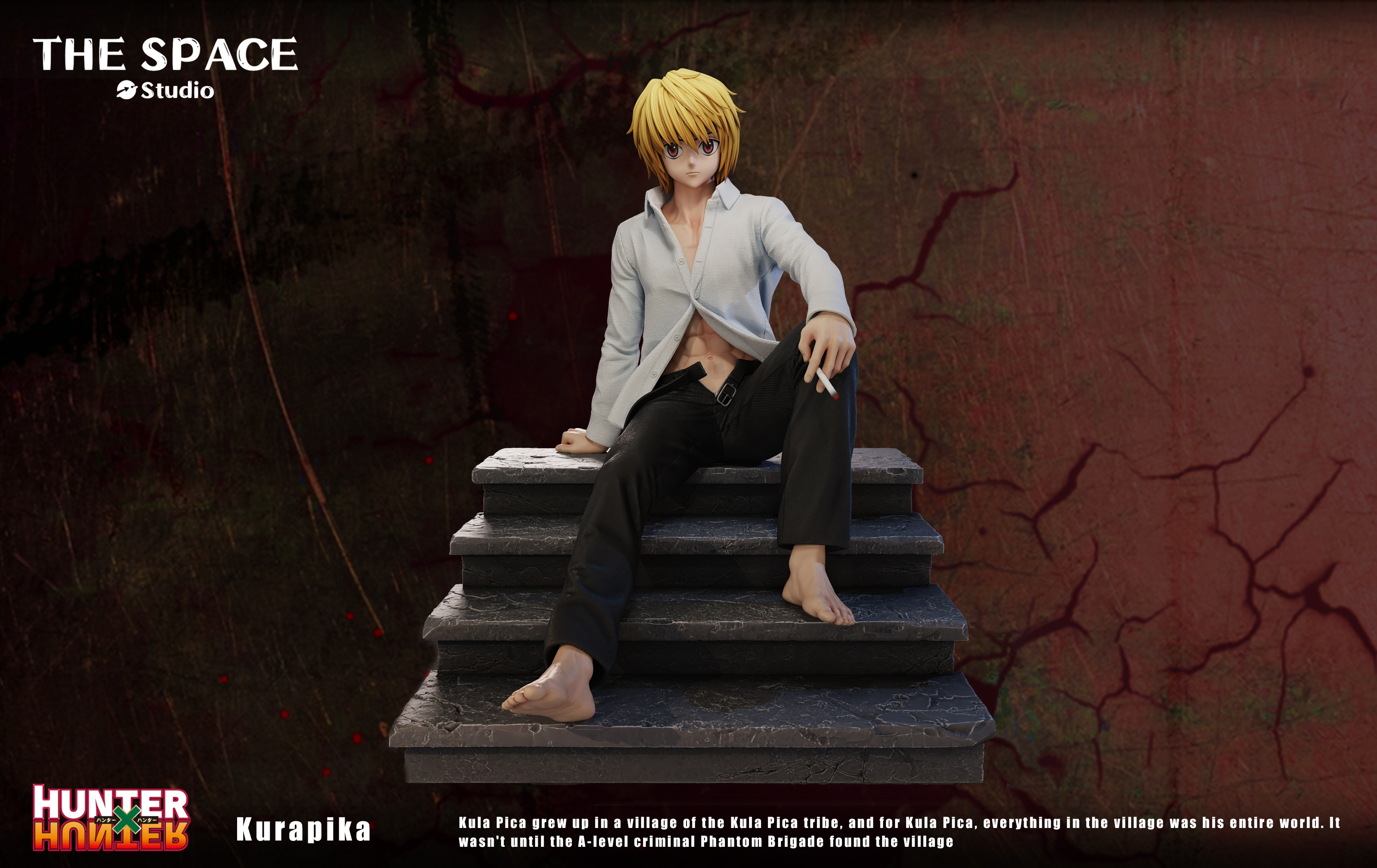 The Space Studio - HUNTER X HUNTER Suit Ver. Kurapika 1/6 Scale Statue(GK) (Adult 18+)