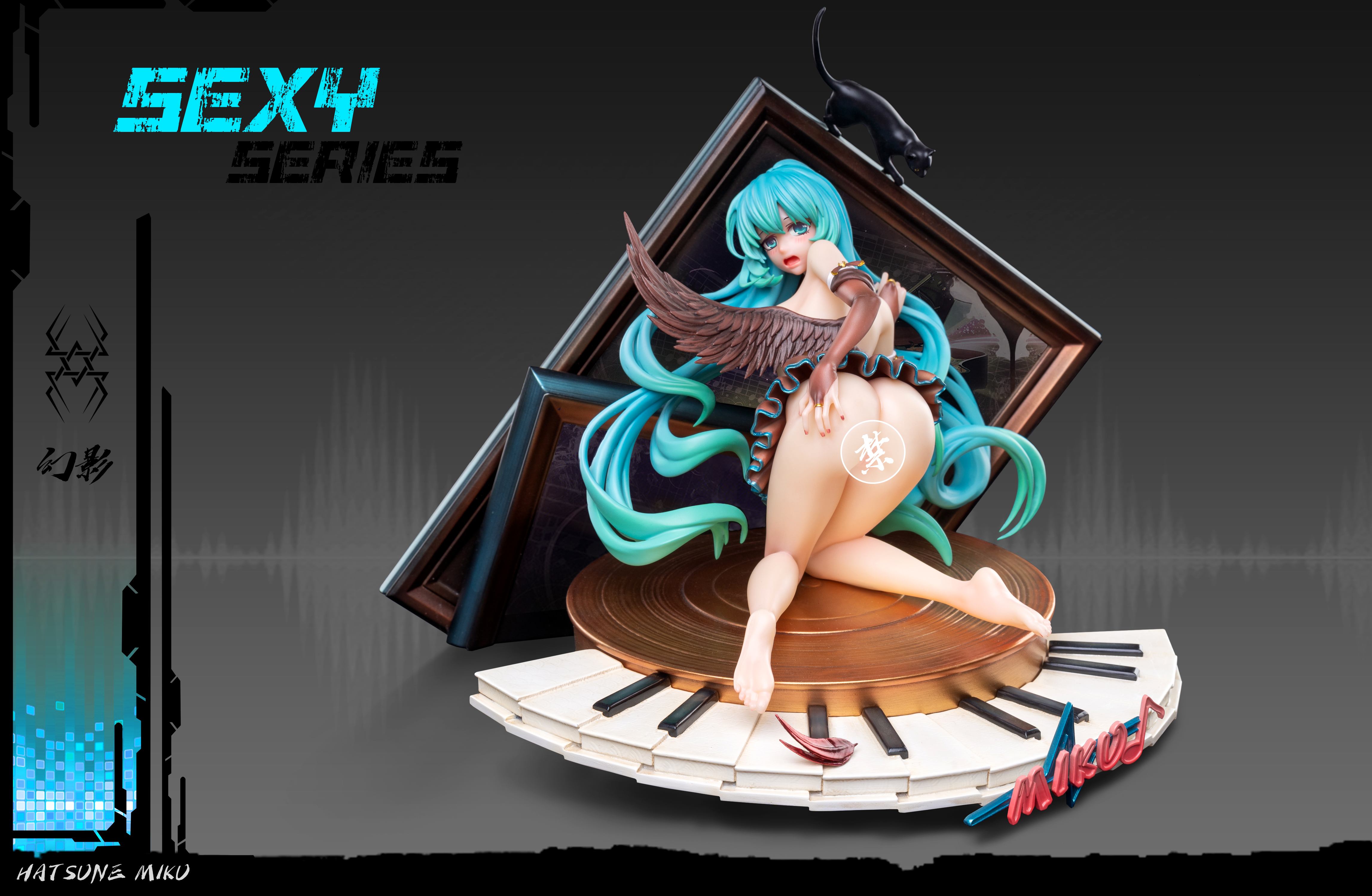 PRE-ORDER Huan Ying Studio - Project Sekai SEXY SERIES#3 Hatsune Miku 1/6 & 1/4 Statue(GK) (Adult 18+)
