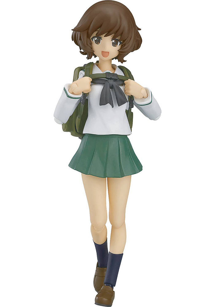 Max Factory Girls und Panzer der Film - Akiyama Yukari (School Uniform Ver.) Figma#344