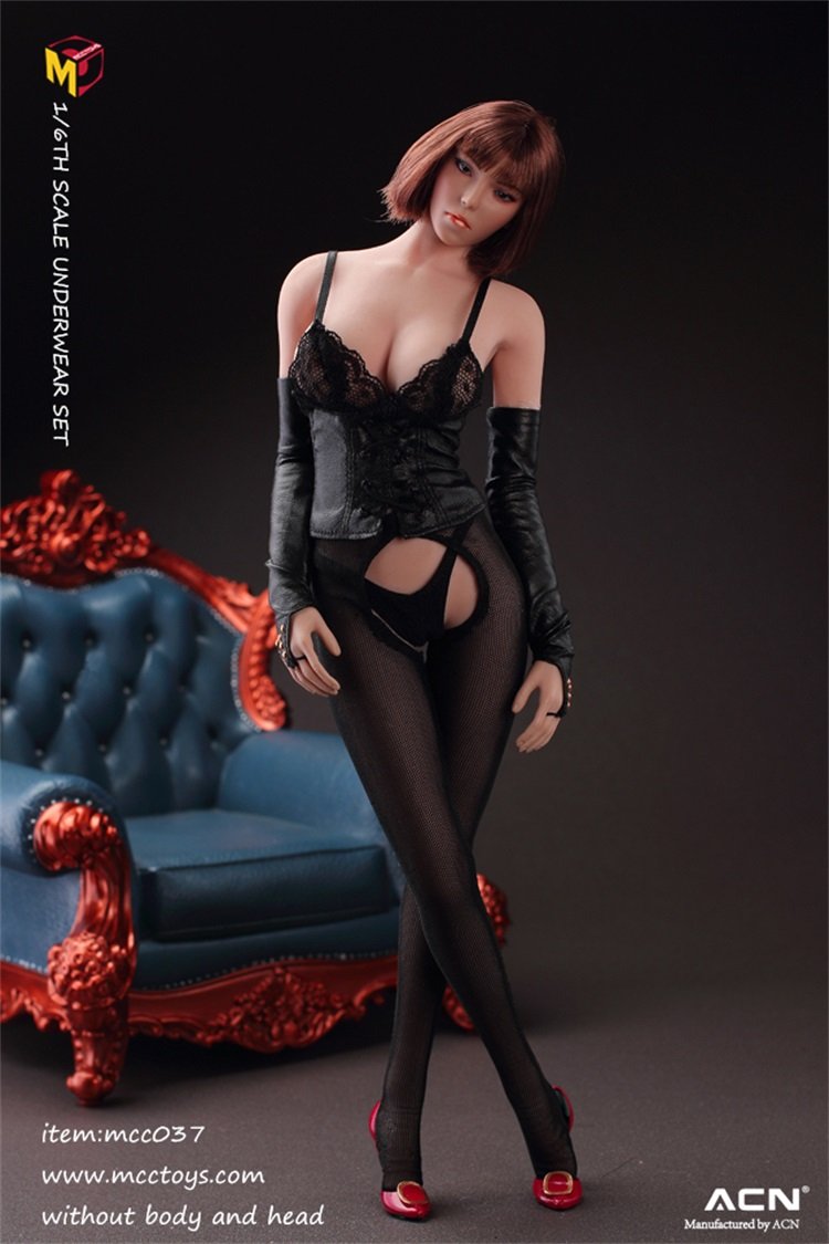 In-stock 1/6 MCCTOYS MCC037 Lace Lingerie For 12'' TBLeague Figures