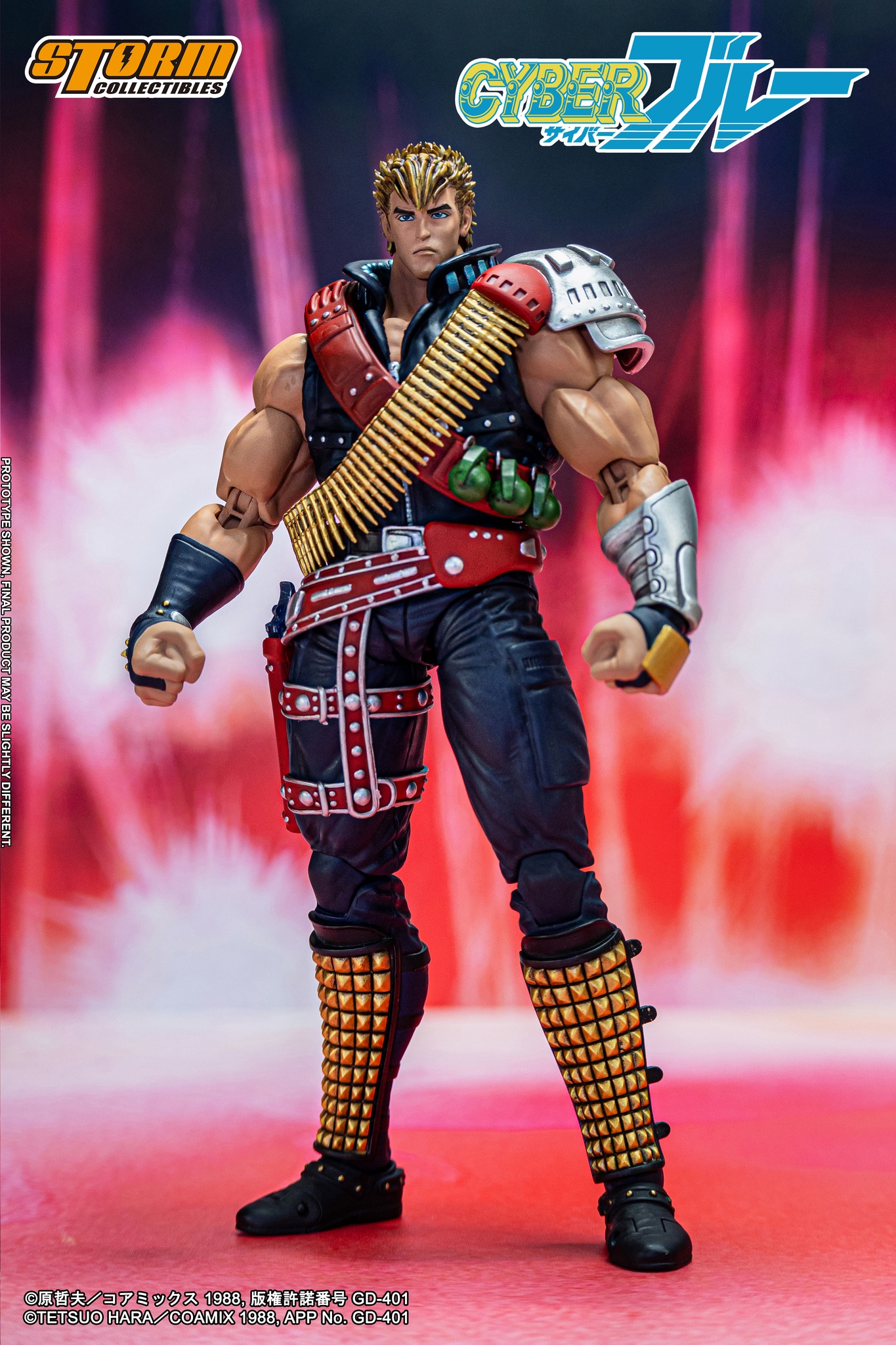 PRE-ORDER Storm Toys Tetsuo Hara Cyber blue (THCB01) Action Figure