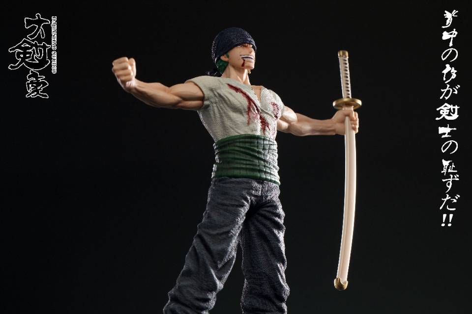 PRE-ORDER DAJIANHAO Studio & Di Tai She Studio - One Piece Roronoa Zoro popmax &1/4 tatue(GK)