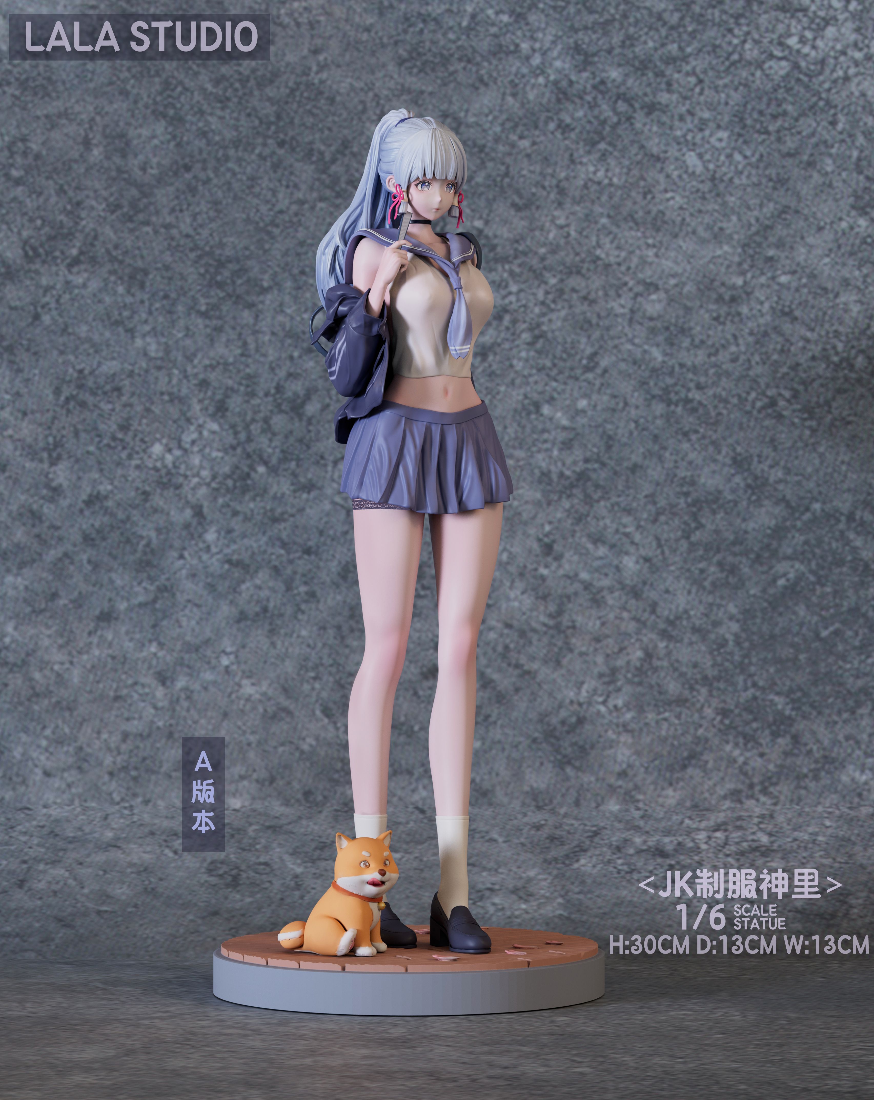 PRE-ORDER LALA Studio - Genshin Impact - JK Uniform Kamisato Ayaka Statue(GK) (Adult 18+)