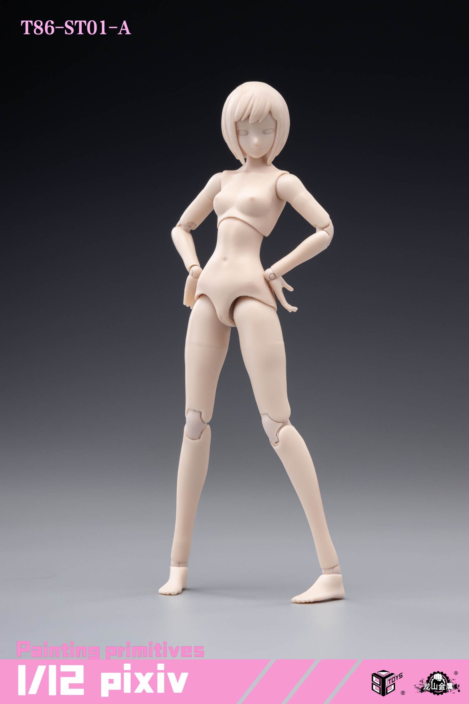 PRE-ORDER 86TOYS Female Super Flexible (T86-ST01234A & B) 1/12 Action Figure