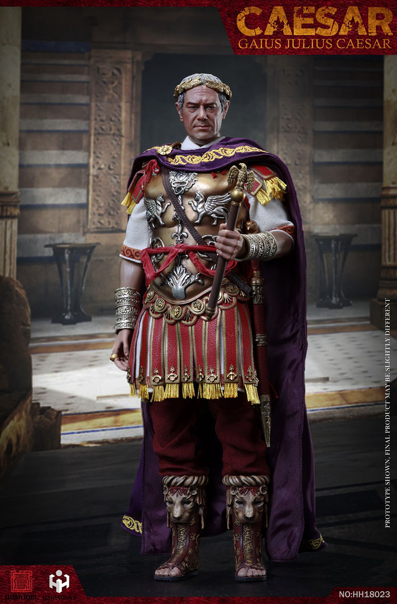 1/6 Imperial Army Julius Caesar Single Ver. HHMODEL x HAOYUTOYS HH18023 12'' Male Soldier Action Figure Model