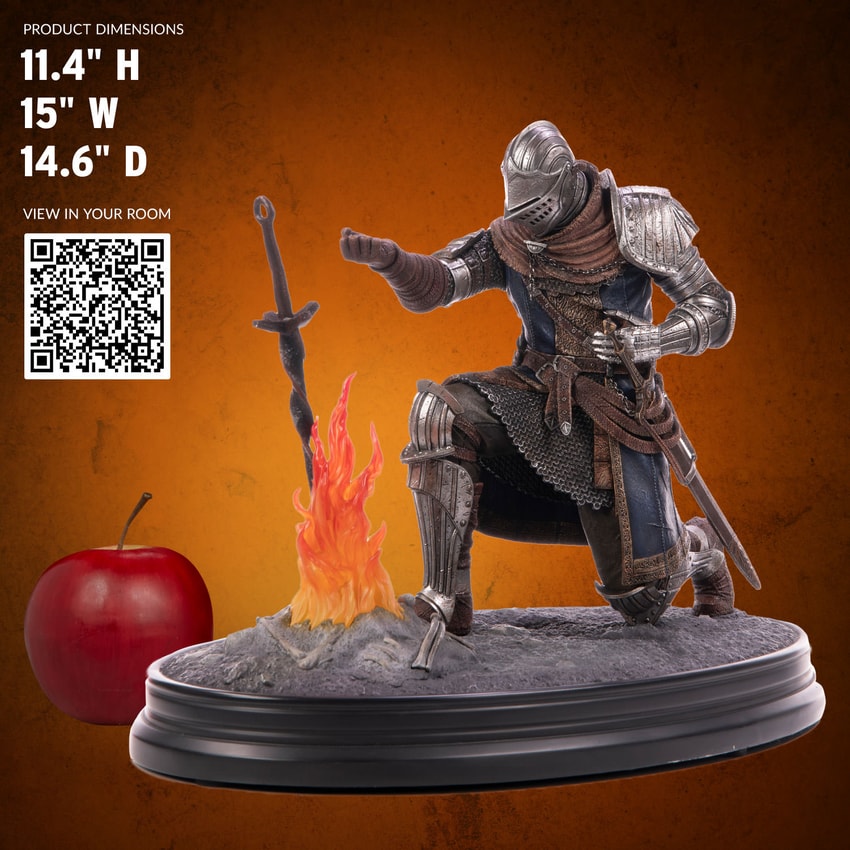 PRE-ORDER First 4 Figures Dark Souls - Elite Knight: Humanity Restored Edition (DSEKSEX & DSEKBEX Statue(GK)
