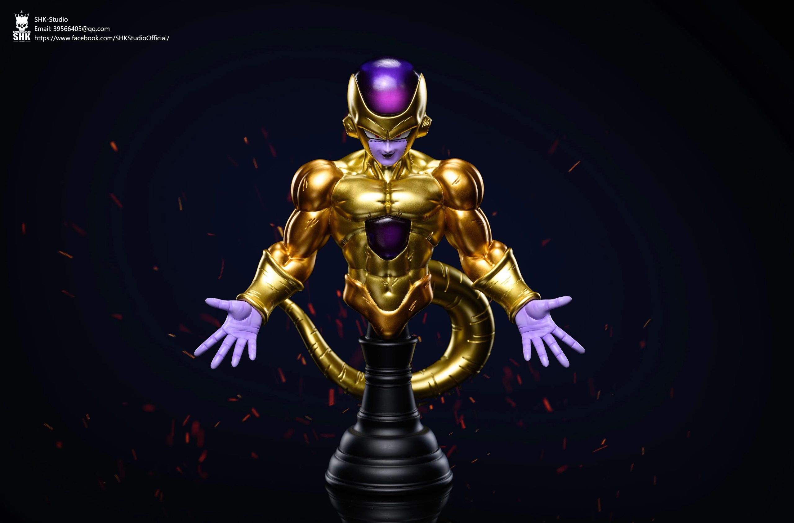 PRE-ORDER SHK Studio - Dragon Ball Frieza Complete Form/Mechanical Frieza/Gold Frieza 1/8 & 1/6 Statue(GK)