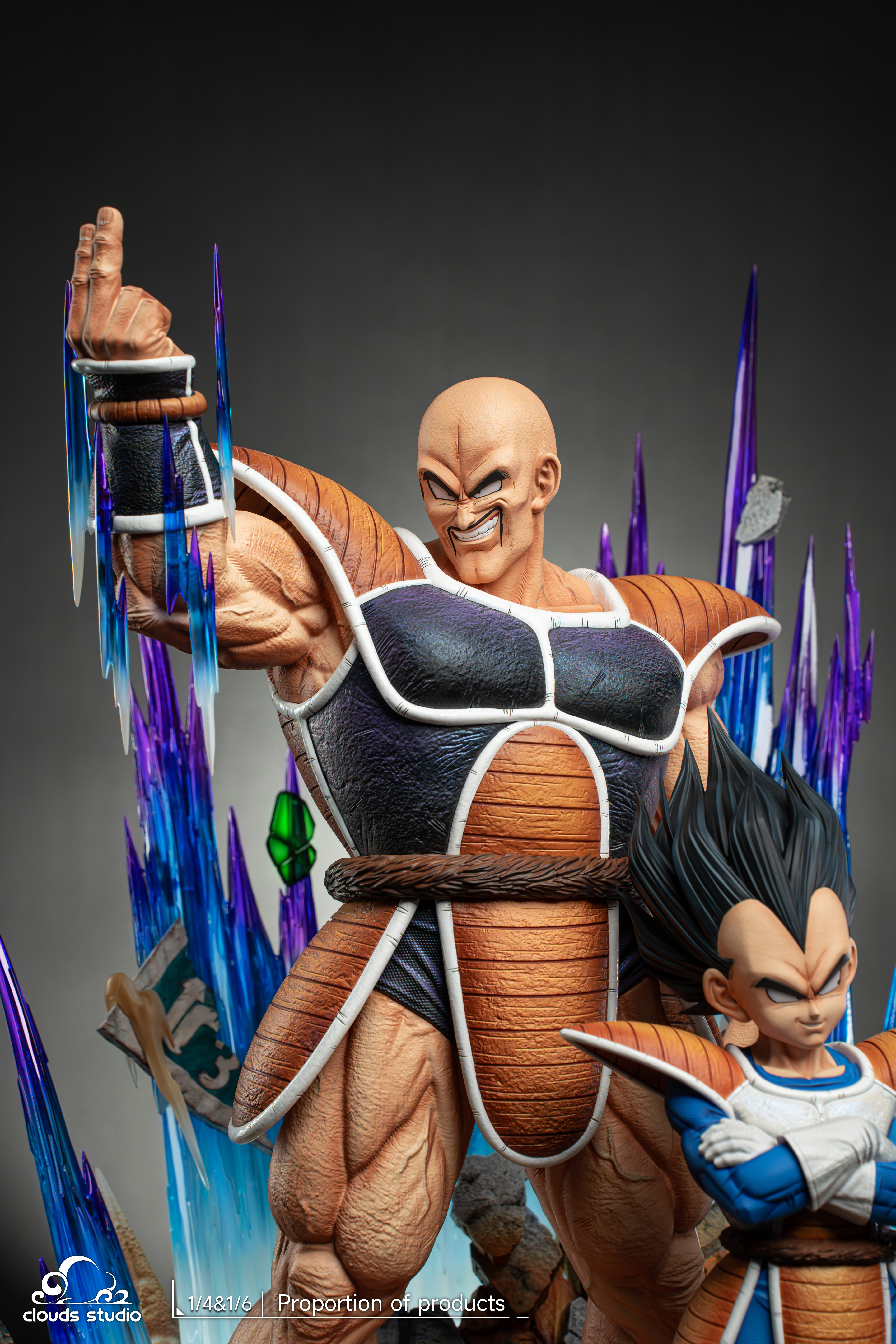 PRE-ORDER Clouds Studio - Dragon Ball Nappa & Vegeta 1/4 & 1/6 Statue(GK)