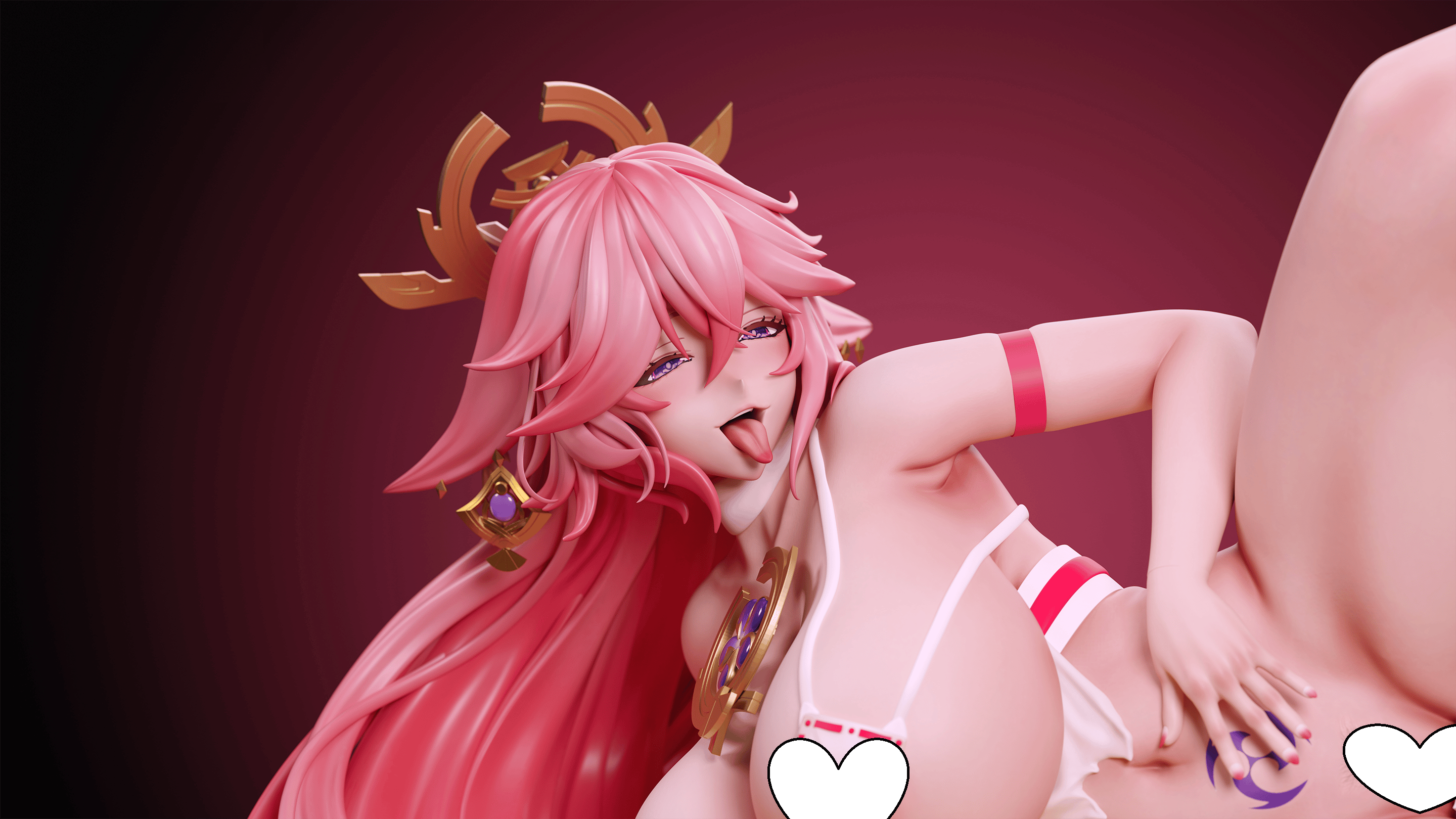 PRE-ORDER Arctic Wolf Studio - Genshin Impact Yae Miko 1/4 Statue(GK) (Adult 18+)