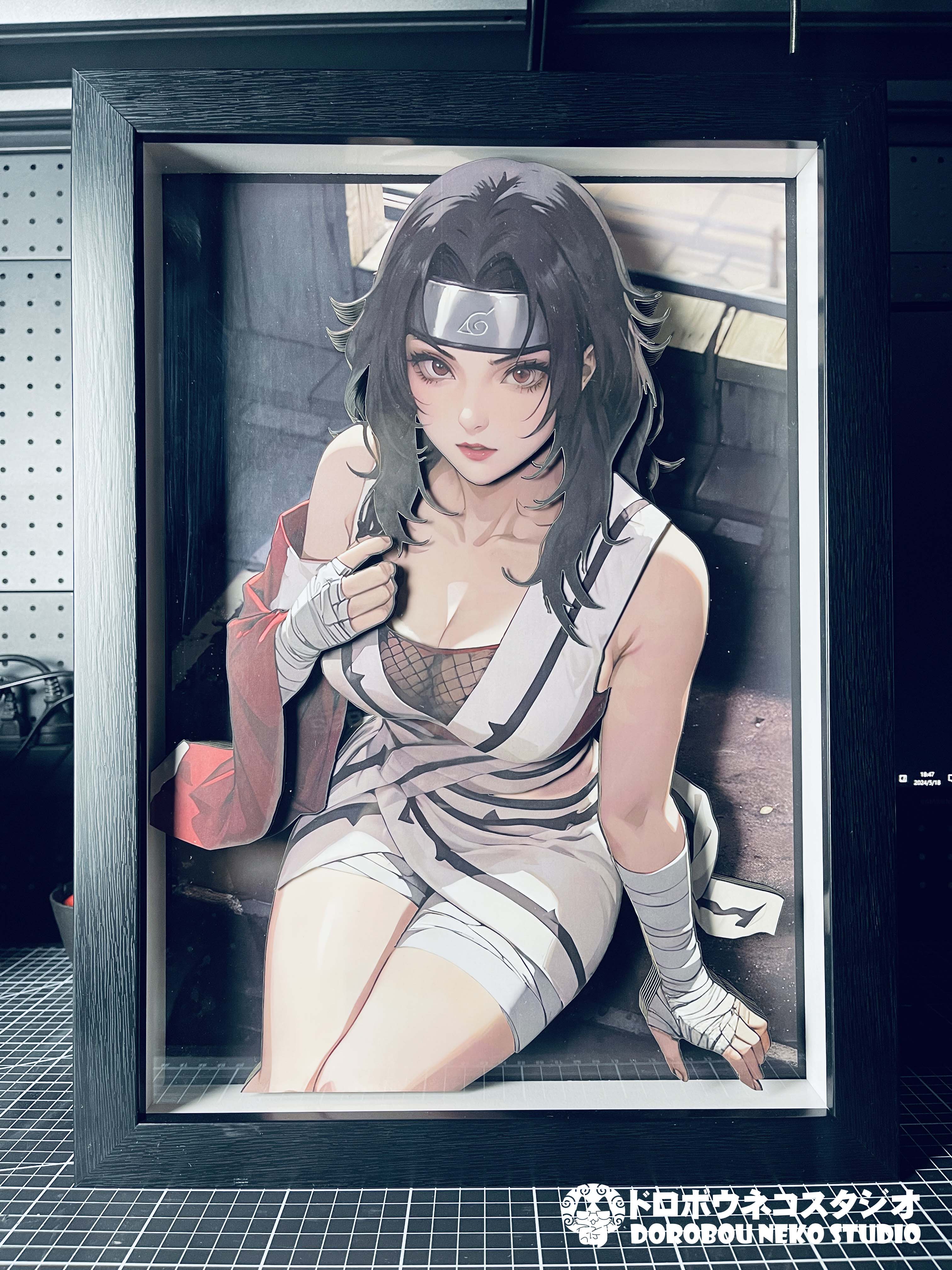 Dorobou Neko Studio - Naruto - DSMG-066 Decorative Painting of Yūhi Kurenai Scene (Adult 18+)