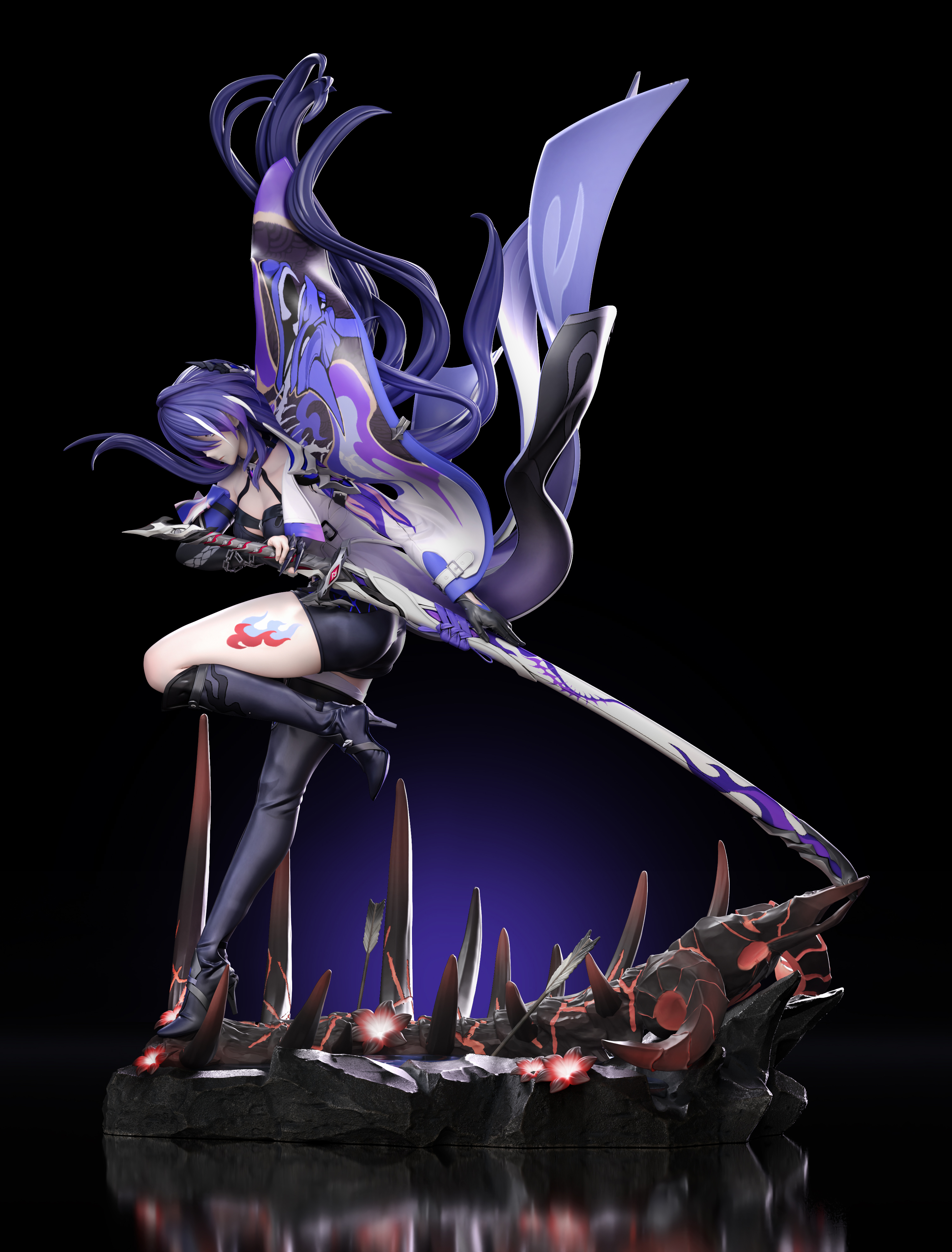 PRE-ORDER Hakimi Studio - Honkai: Star Rail Pinocchio Part 2 Acheron 1/6 Statue(GK) (Adult 18+)
