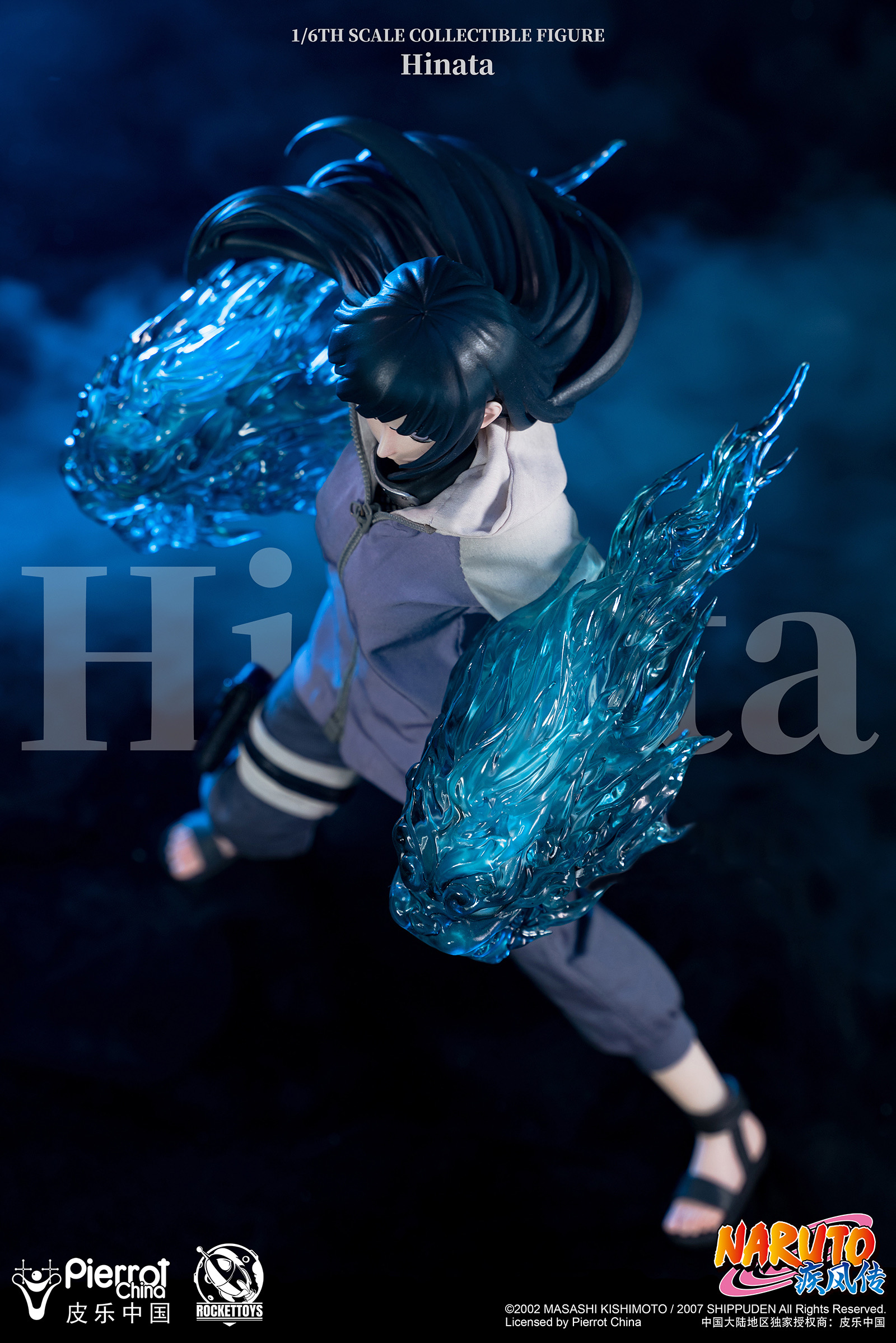 PRE-ORDER ROCKETTOYS Studio - Naruto Hyuuga Hinata ROC-006 Action Figure