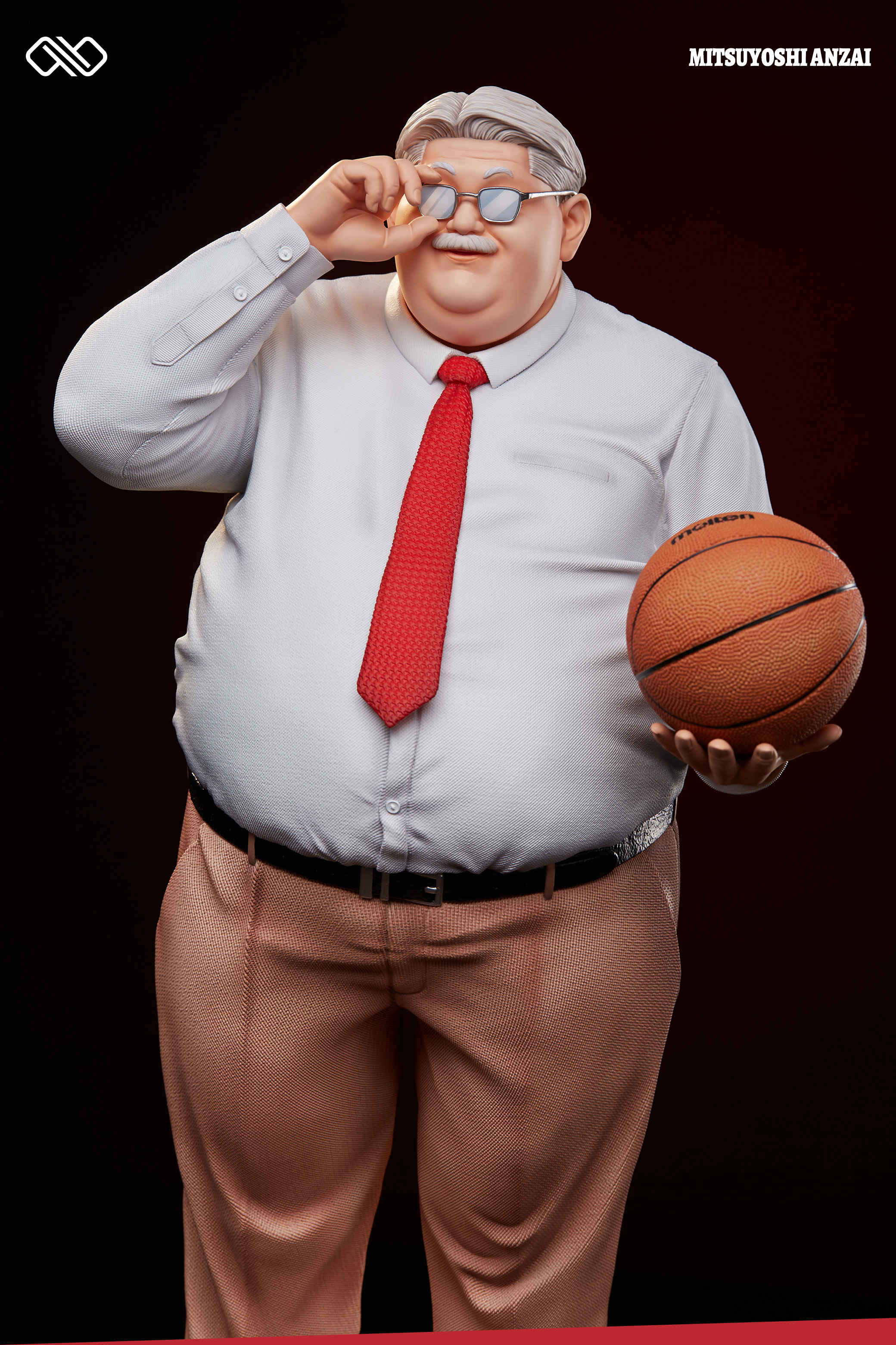 Infinity Studio - Slam Dunk Shohoku Coach Anzai 1/6 & 1/4 Statue(GK)