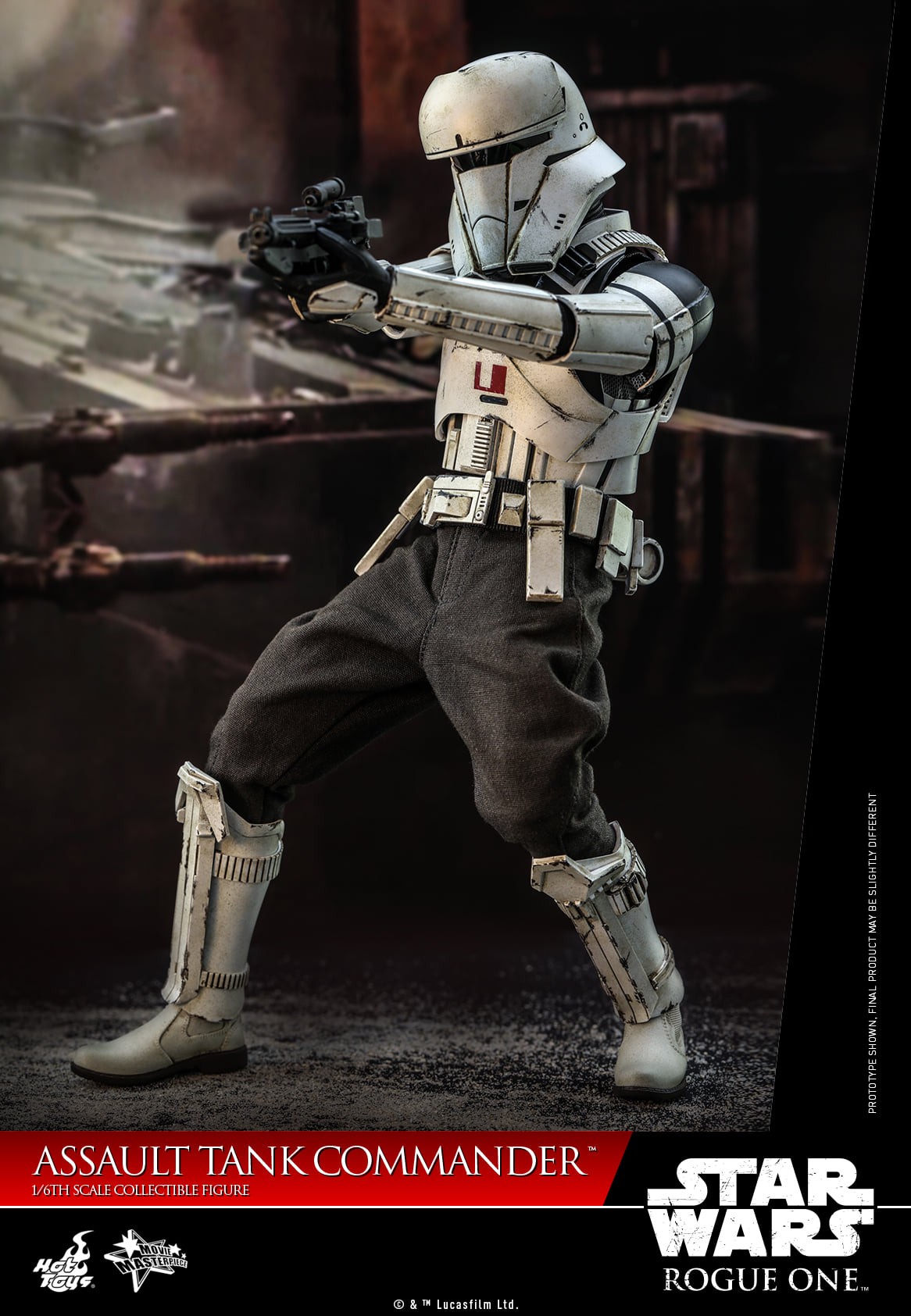 【IN STOCK】Hottoys MMS587 Rogue One Assault Tank Commander 1/6 Scale Action Figures