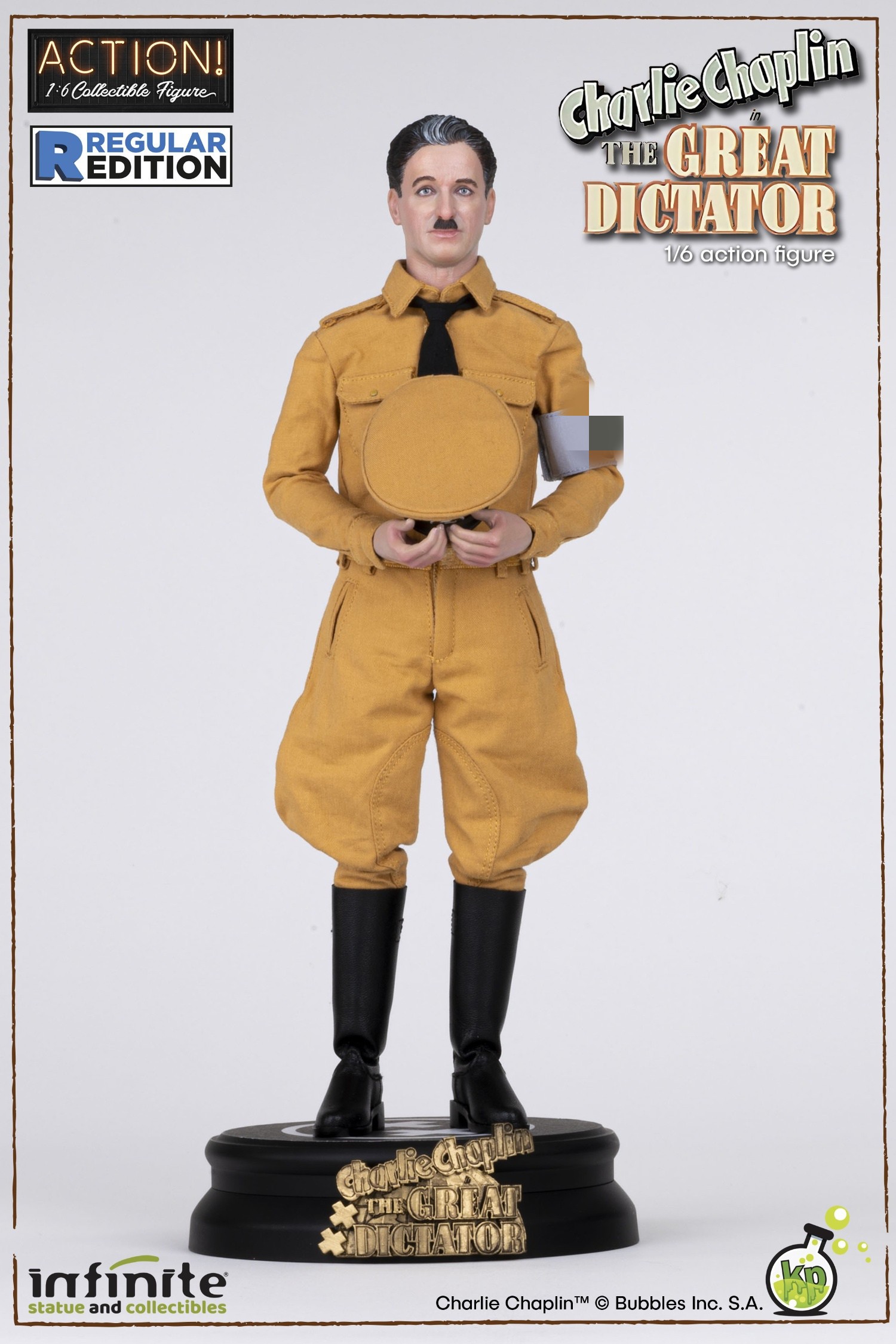 【IN STOCK】Infinite Statue X Kaustic Plastik 84132 84133 / Charlie Chaplin the Great Dictator 1/6 ACTION FIGURE