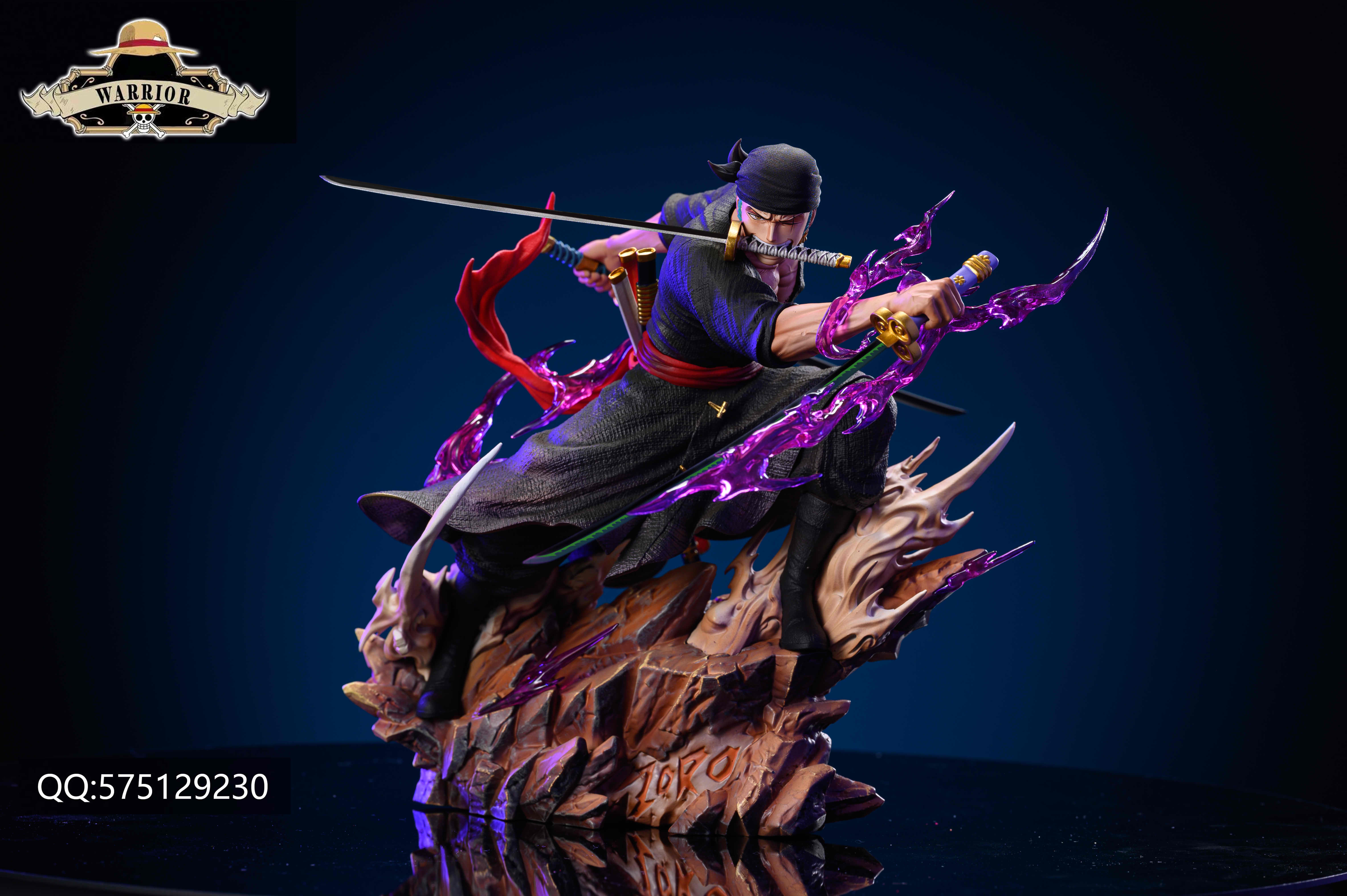 PRE-ORDER Warrior Studio - One Piece Santoryu Roronoa Zoro POP Statue(GK)