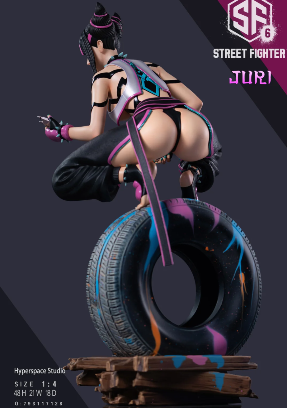 PRE-ORDER HyperSpace Studio - Street Fighter JB6 Han Juri 1/4 Statue(GK) (Adult 18+)