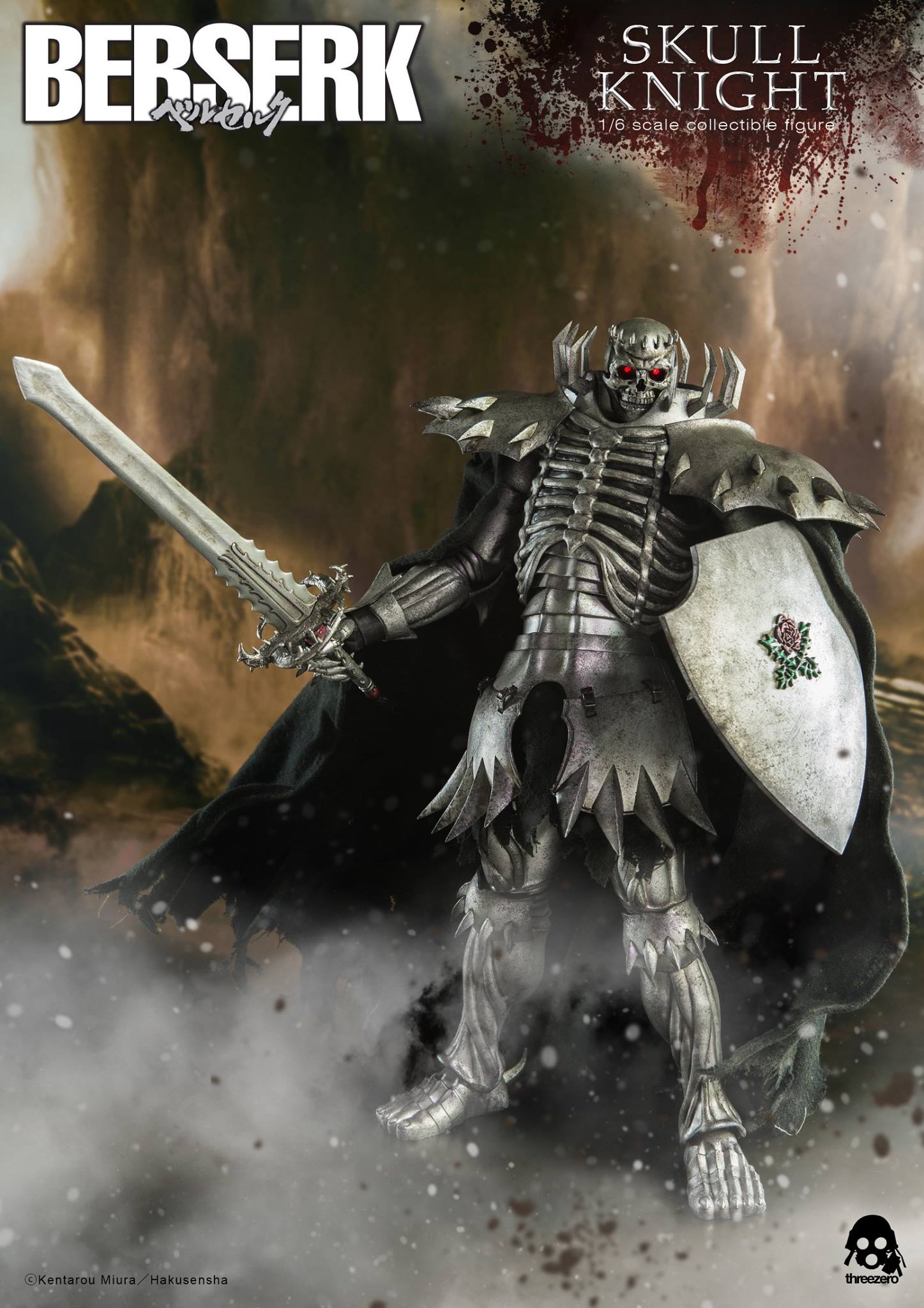 PRE-ORDER ThreeZero Berserk Skull Knight ( 3Z06800W0 ) 1/6 Action Figure