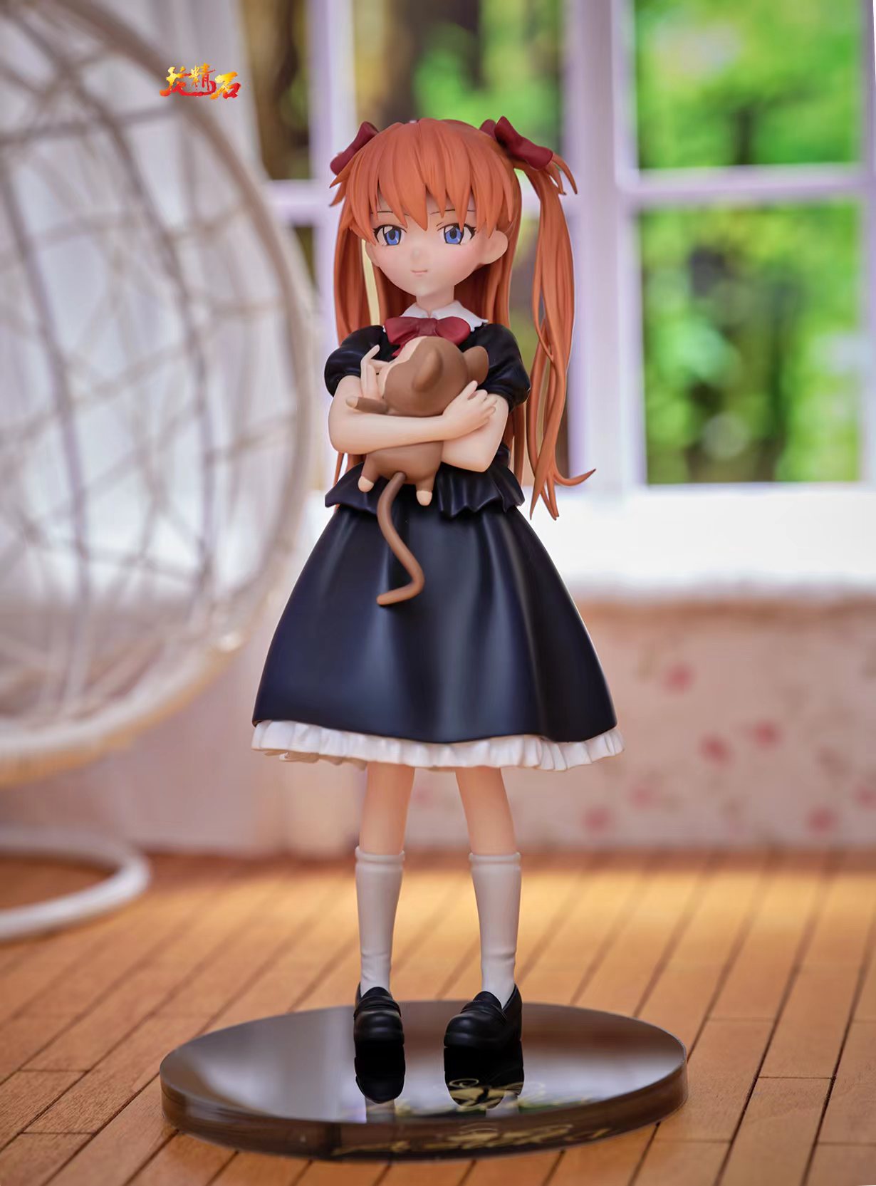 PRE-ORDER ljstoy Studio - (EVA) Neon Genesis EVAngelion - Formal Dress Ver. Childhood Asuka Langley Soryu 1/8 Statue(GK)