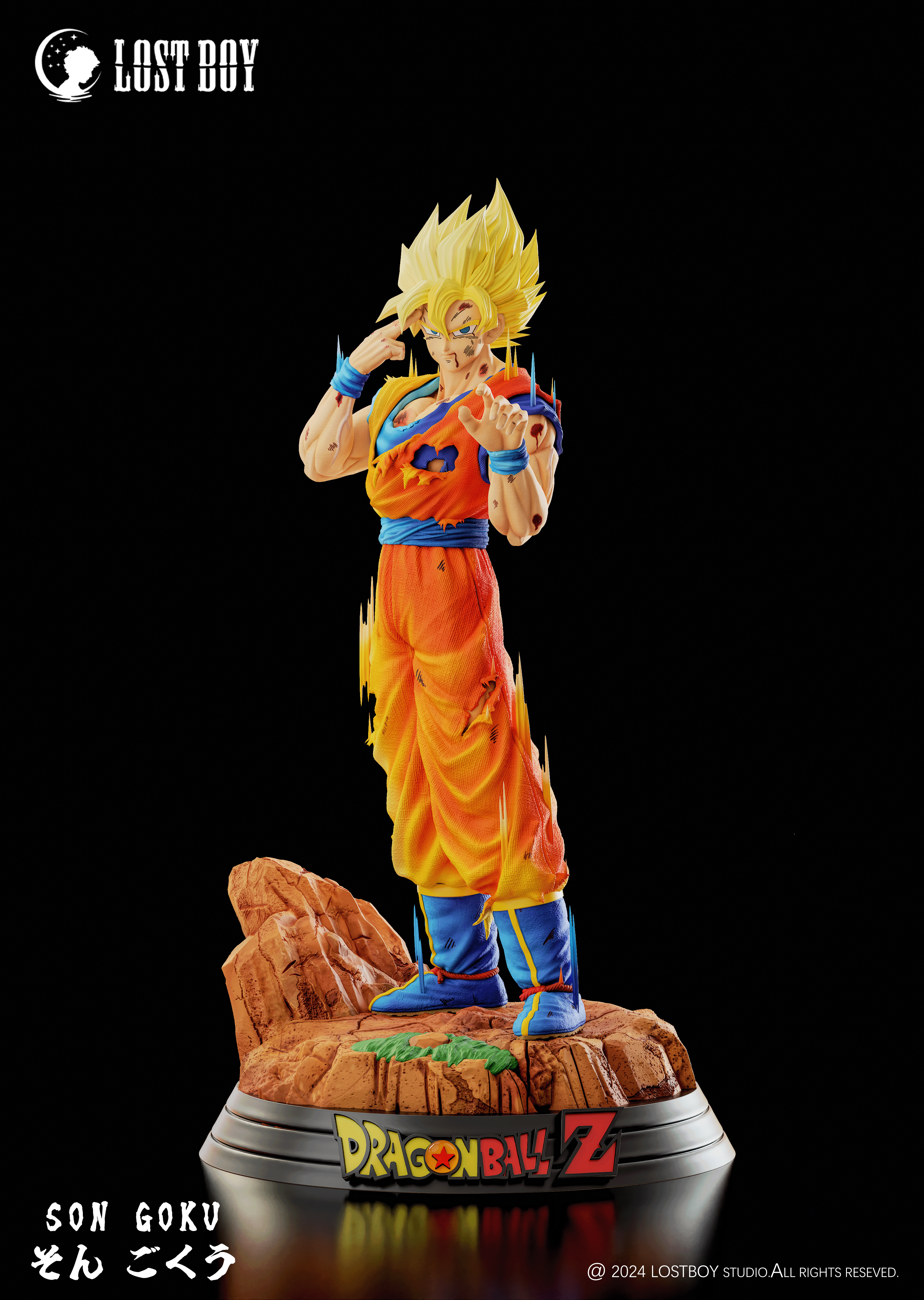 PRE-ORDER LOST BOY Studio - Dragon Ball Z - ByeBye Son Goku 1/6 Scale StatueGK