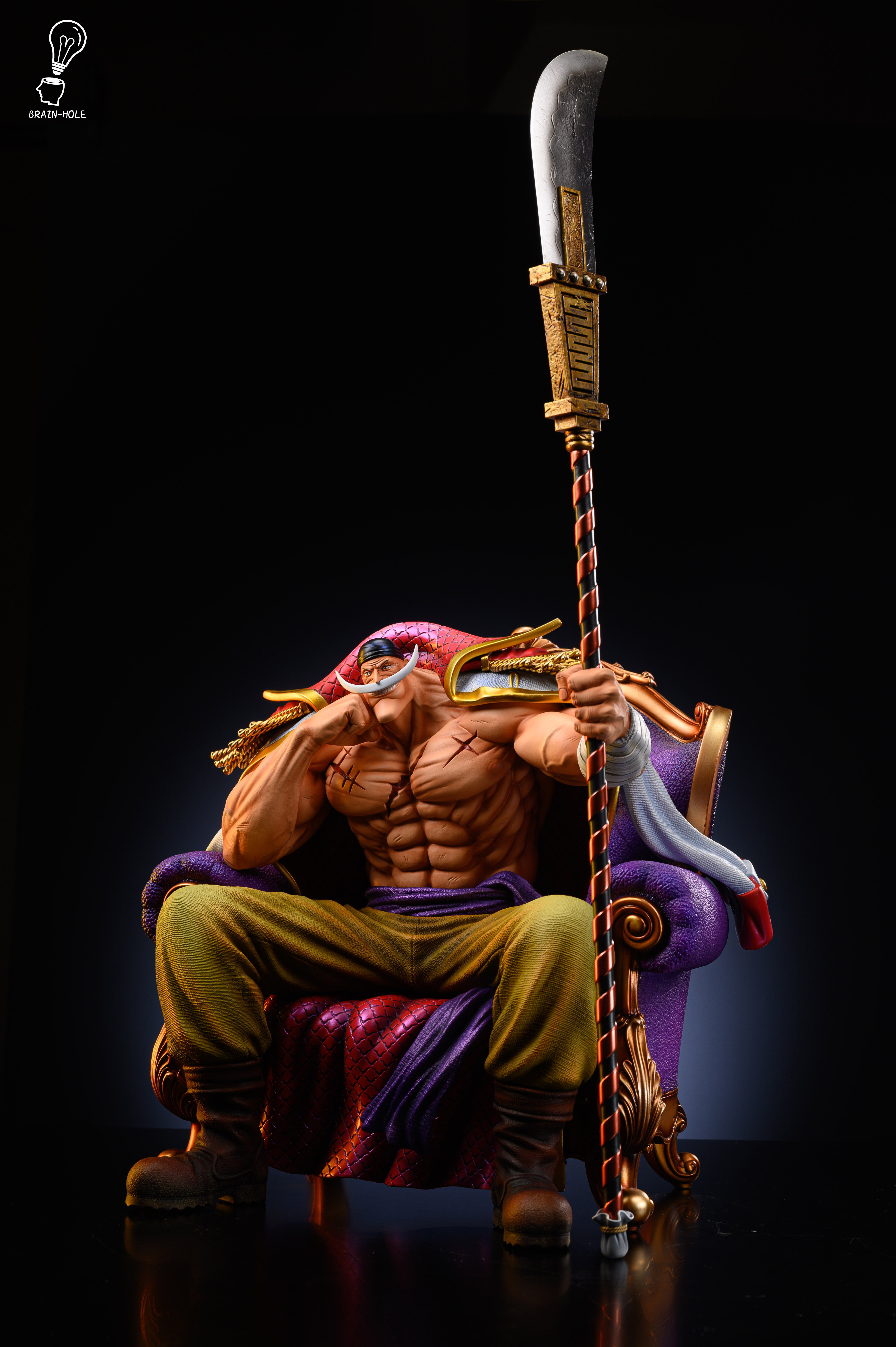 PRE-ORDER Brain Hole Studios One Piece Sitting Edward Newgate (GK)