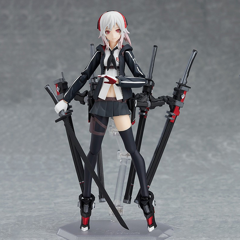 High School Student Girl Anime Max Factory Figma Figure Toys Action Collection Model Doll Brinquedos