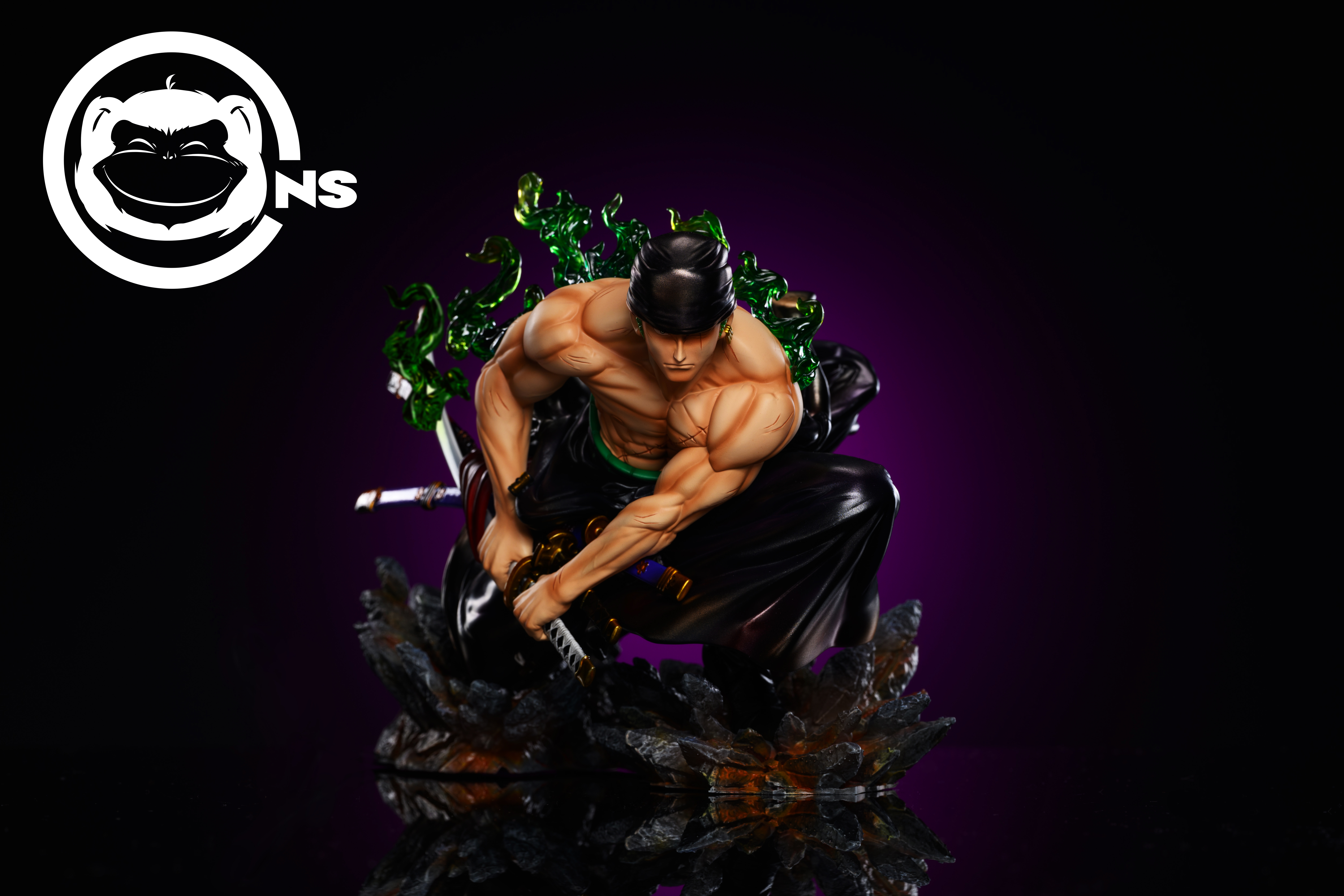 PRE-ORDER CNS Studio - One Piece Lion's Song Roronoa Zoro Statue(GK)