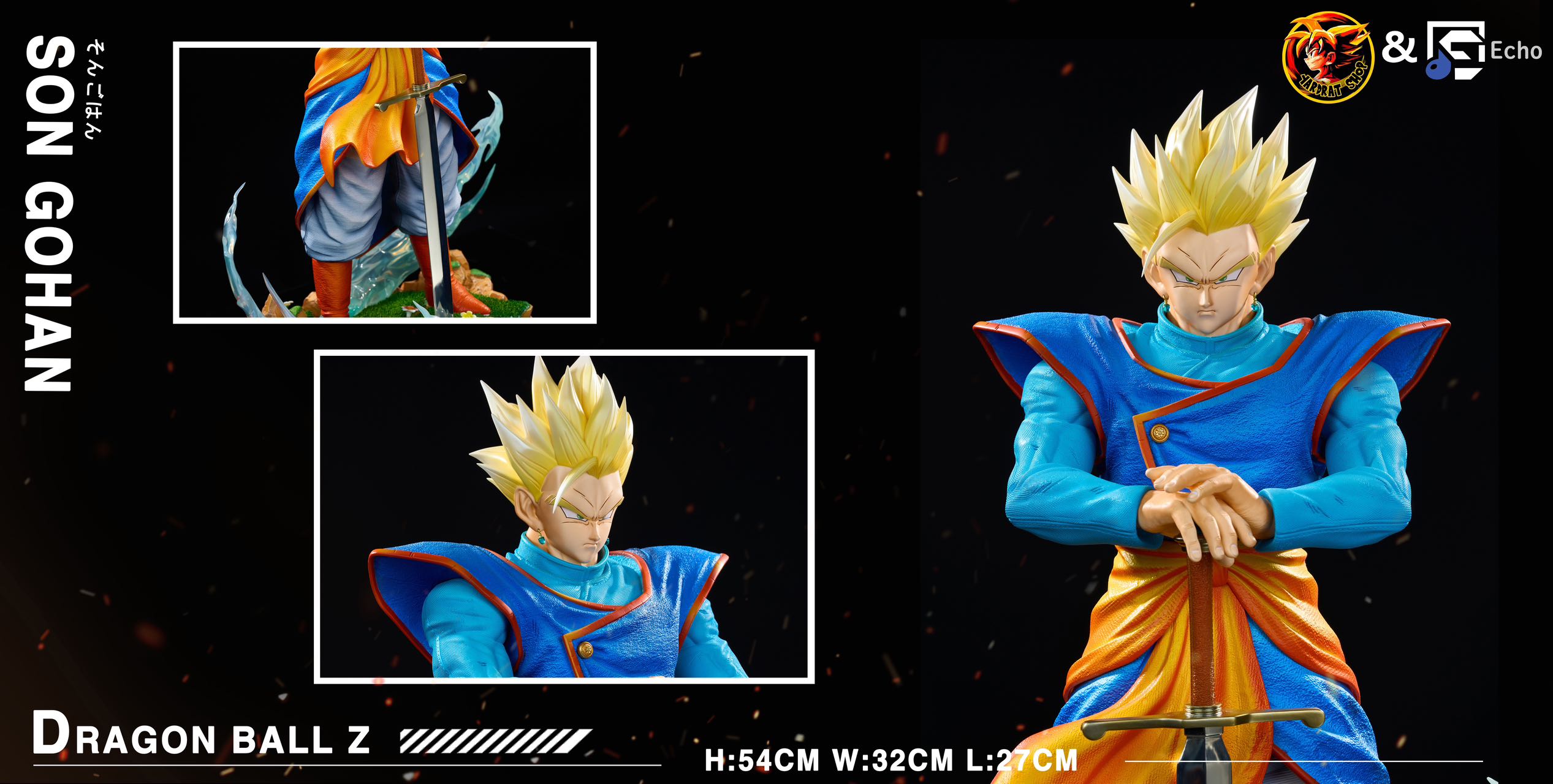 PRE-ORDER Yardrat Studio & Echo Studio - DRAGON BALL Son Gohan 1/4 & 1/6 Statue(GK)