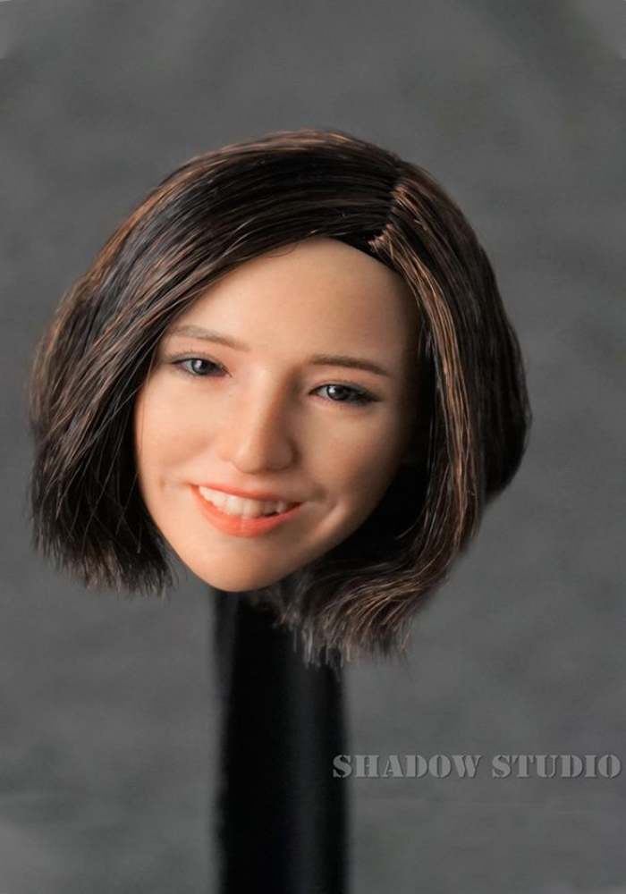 Shadow Studio 1/6 SD001 Tong Liya Head Sculpt Fit 12inch Female Action Figure
