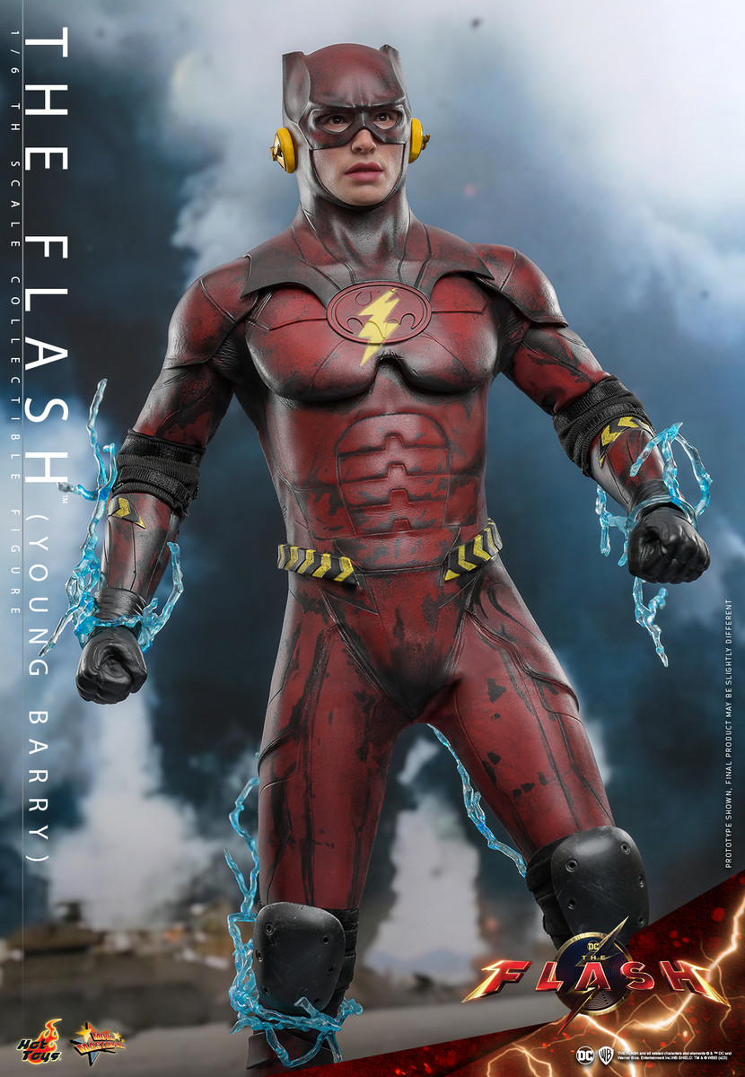 PRE-ORDER Hot Toys - The Flash - The Flash MMS723 (Young Barry Allen) 1/6 Action Figure
