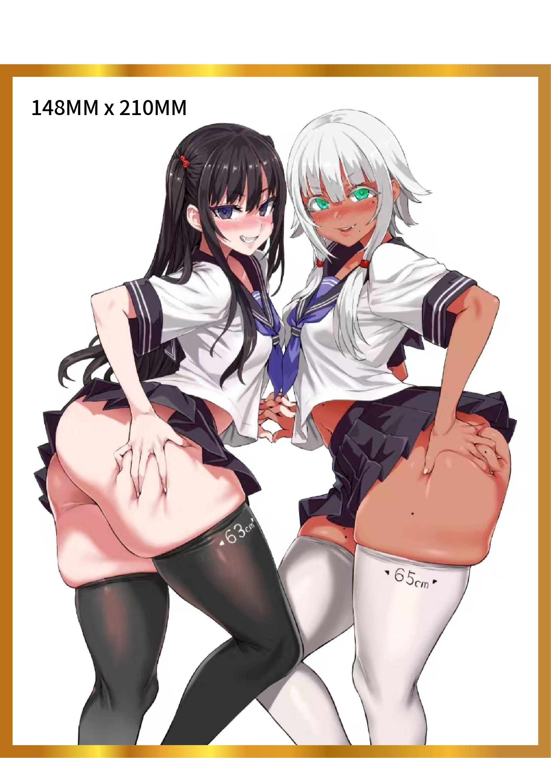 Pure studio & Magi arts studio - Original Foot's too big world Azaza Rura Nugura Iroha 1/5 & 1/3.5 Statue(GK) (Adult 18+)