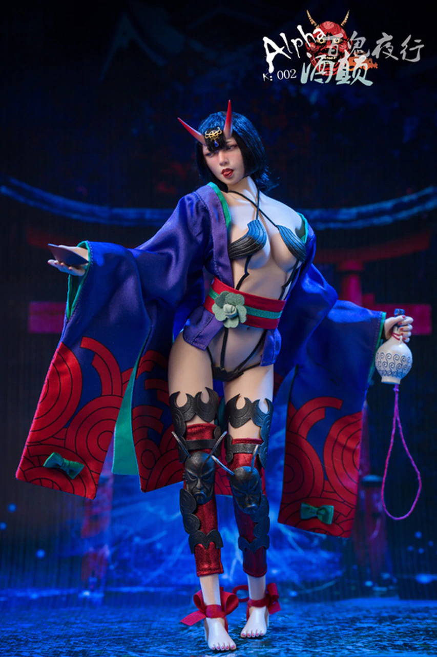 IN-STOCK Alpha Toys K002 Hyakkiyakou Fate Grand Order Shuten Douji 1/6 Collectible Figure (Adult 18+)