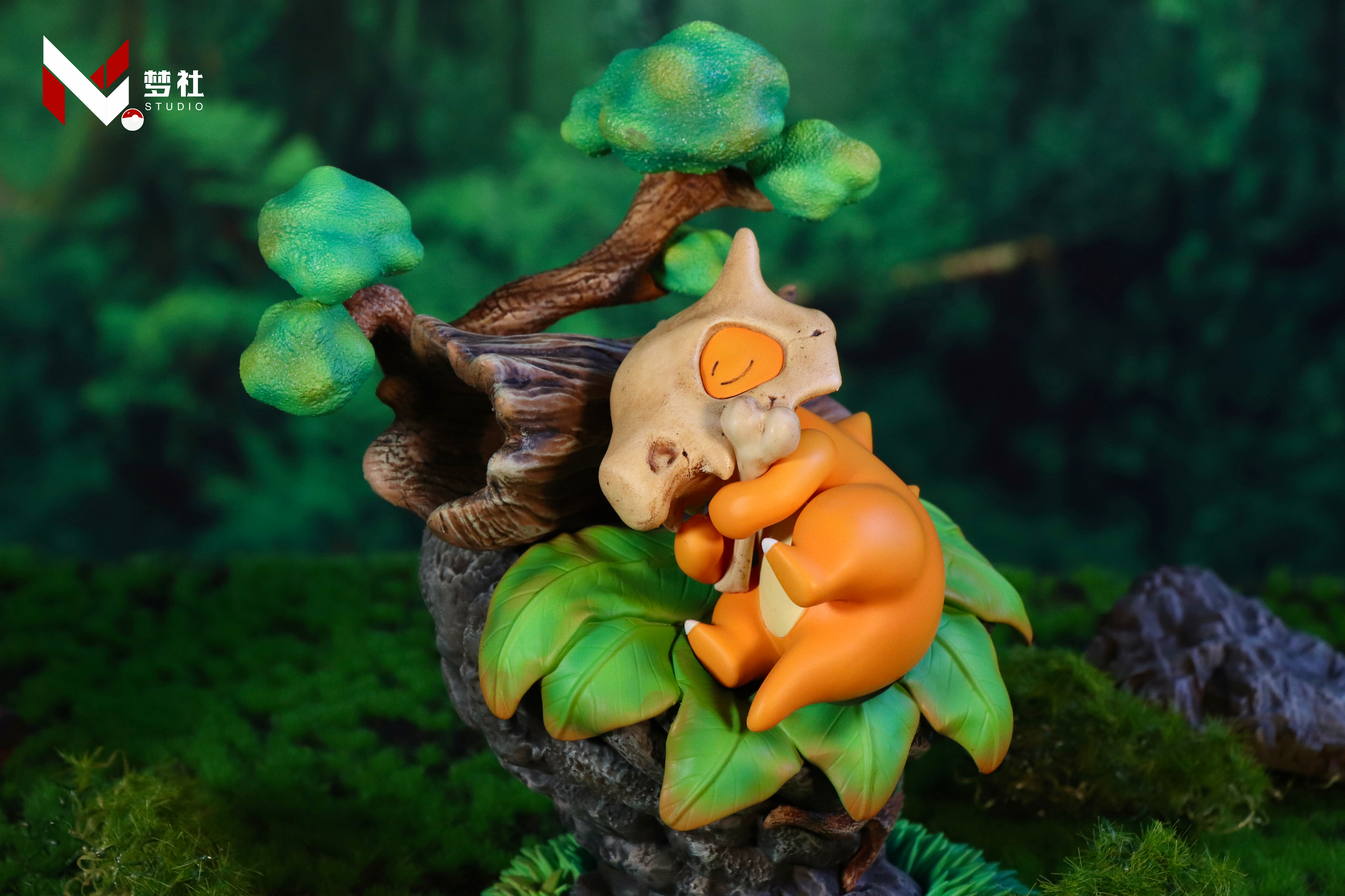PRE-ORDER Meng Studio - Pokemon Forest Ecological Sleep #1 Cubone Statue(GK)