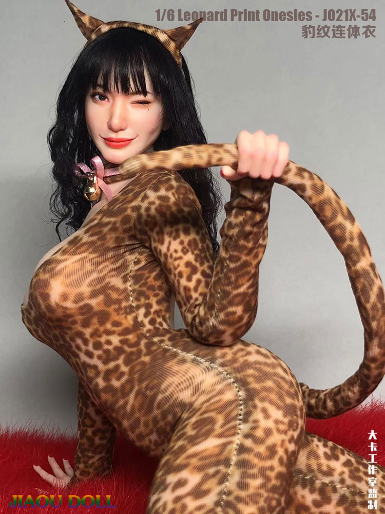 【In Stock】JIAOUDOLL JO21X-54 1/6 Leopard print BODYSUIT Female soldier clothing accessories