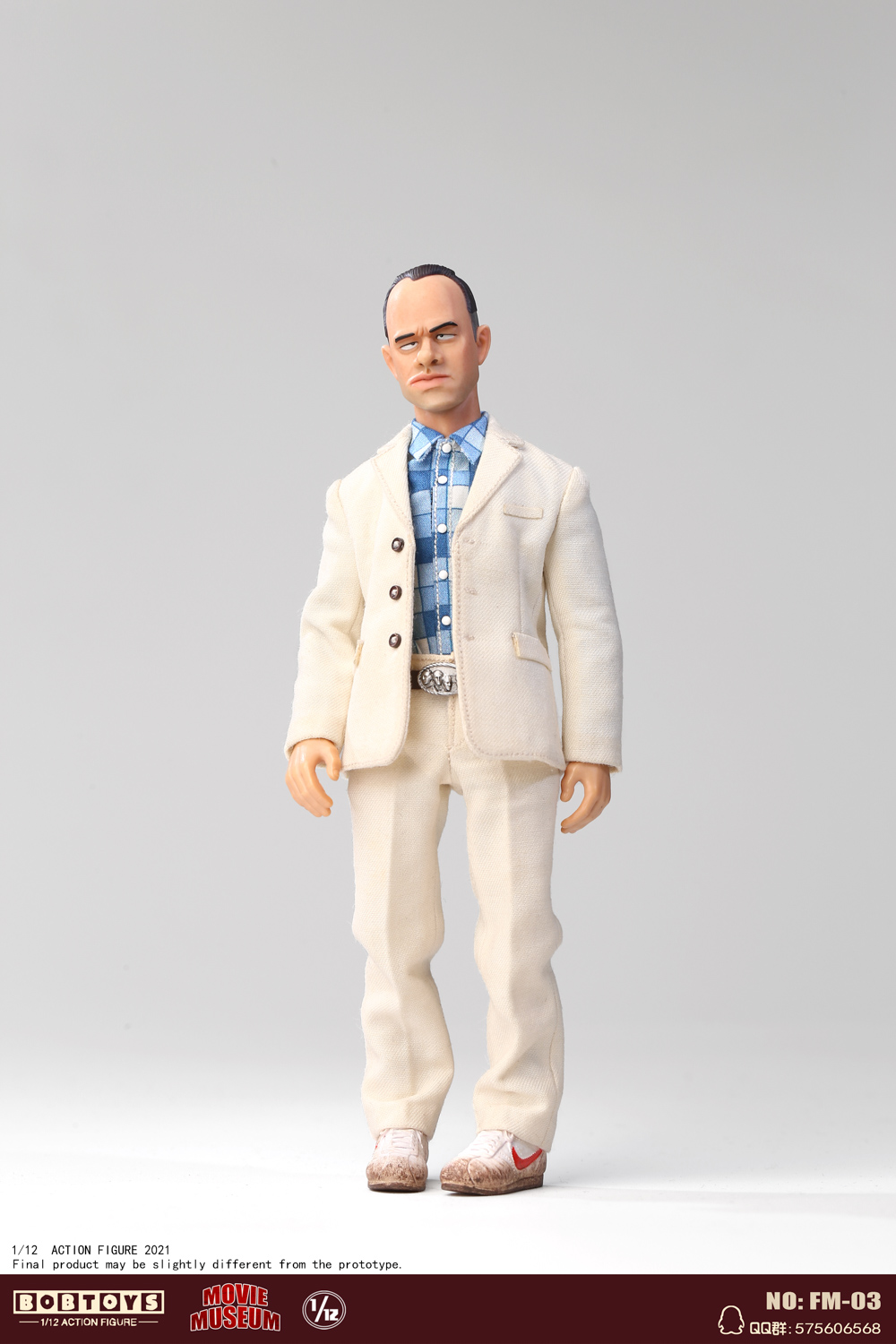 PRE-ORDER BOBTOYS 1/12 MOVIE MUSEUM Series Third bomb Mr. Nice Gump FM-03A/B Action Figure