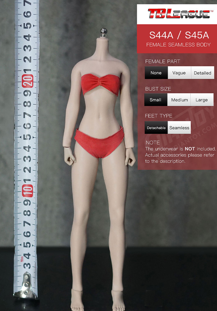 In-stock 1/6 TBLeague PLSB2021 Teenage Female Body Small Bust S44A S45A