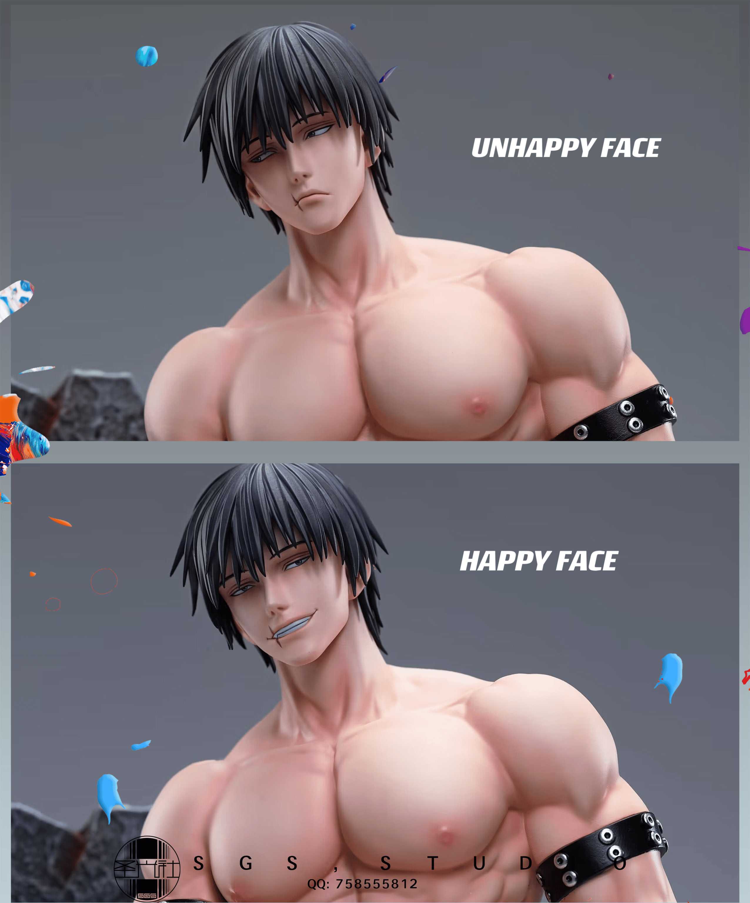 PRE-ORDER SGS Studio - Jujutsu Kaisen Painter Fushiguro Toji 1/6 Statue(GK)(Adult 18+)