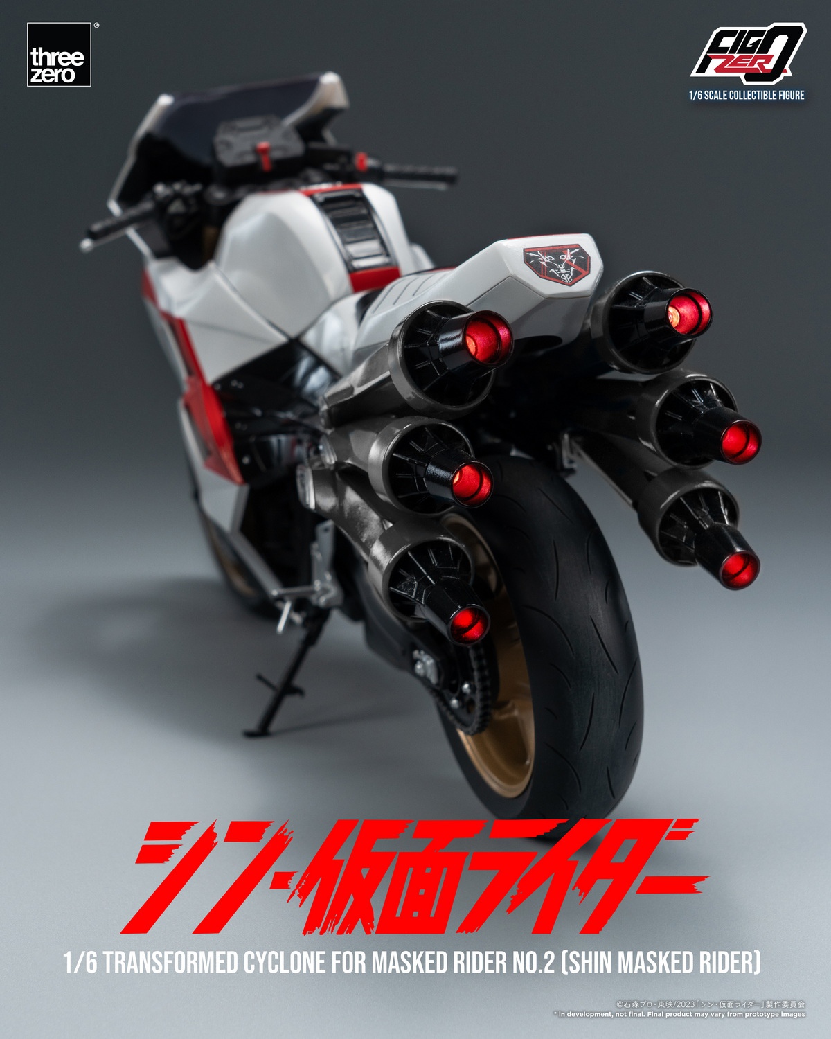 PRE-ORDER Threezero Masked Rider Motorcycle (3Z04930W0) 1/6 Scene Statue(GK)